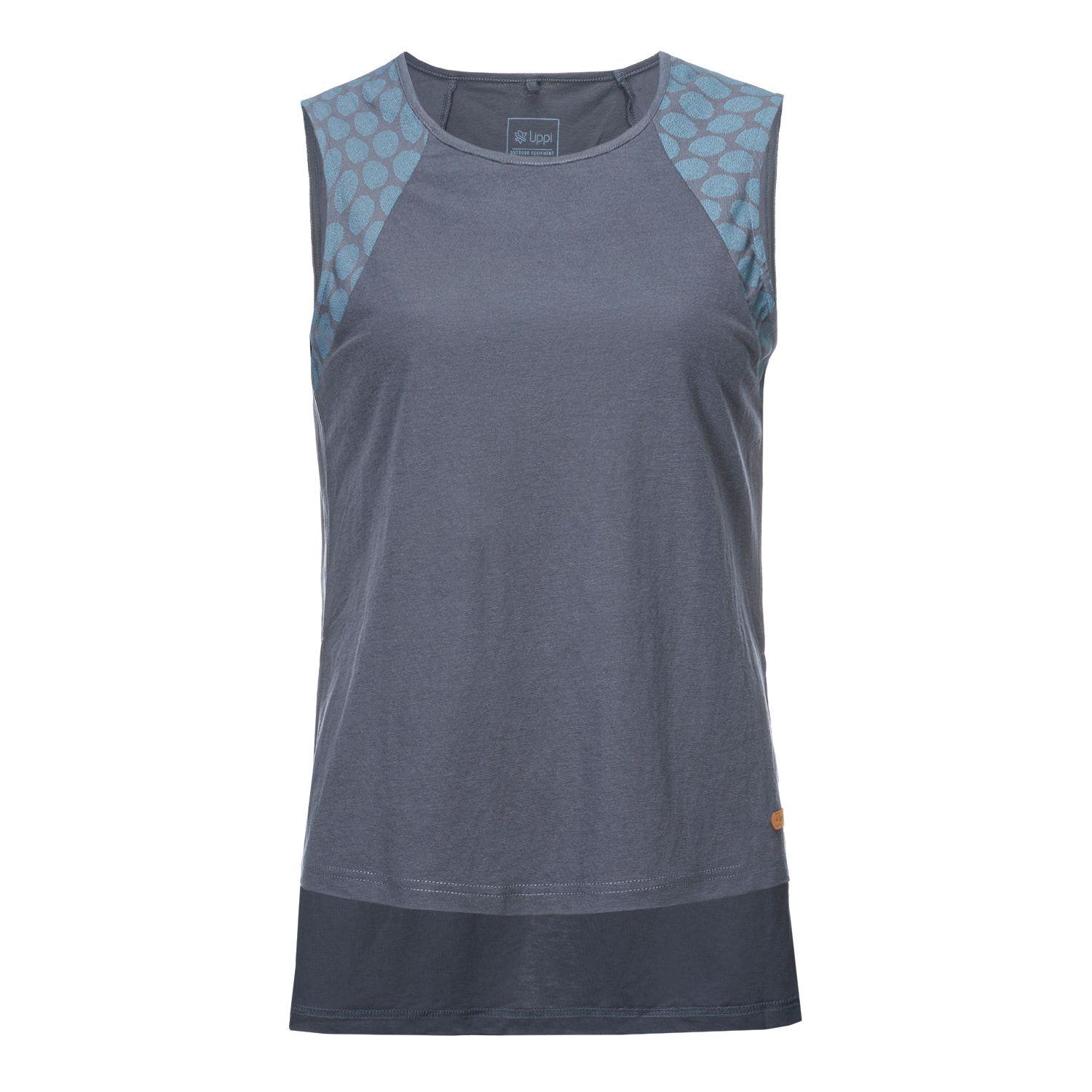 Polera Mujer Sunset T-Shirt Azul Piedra Lippi-0