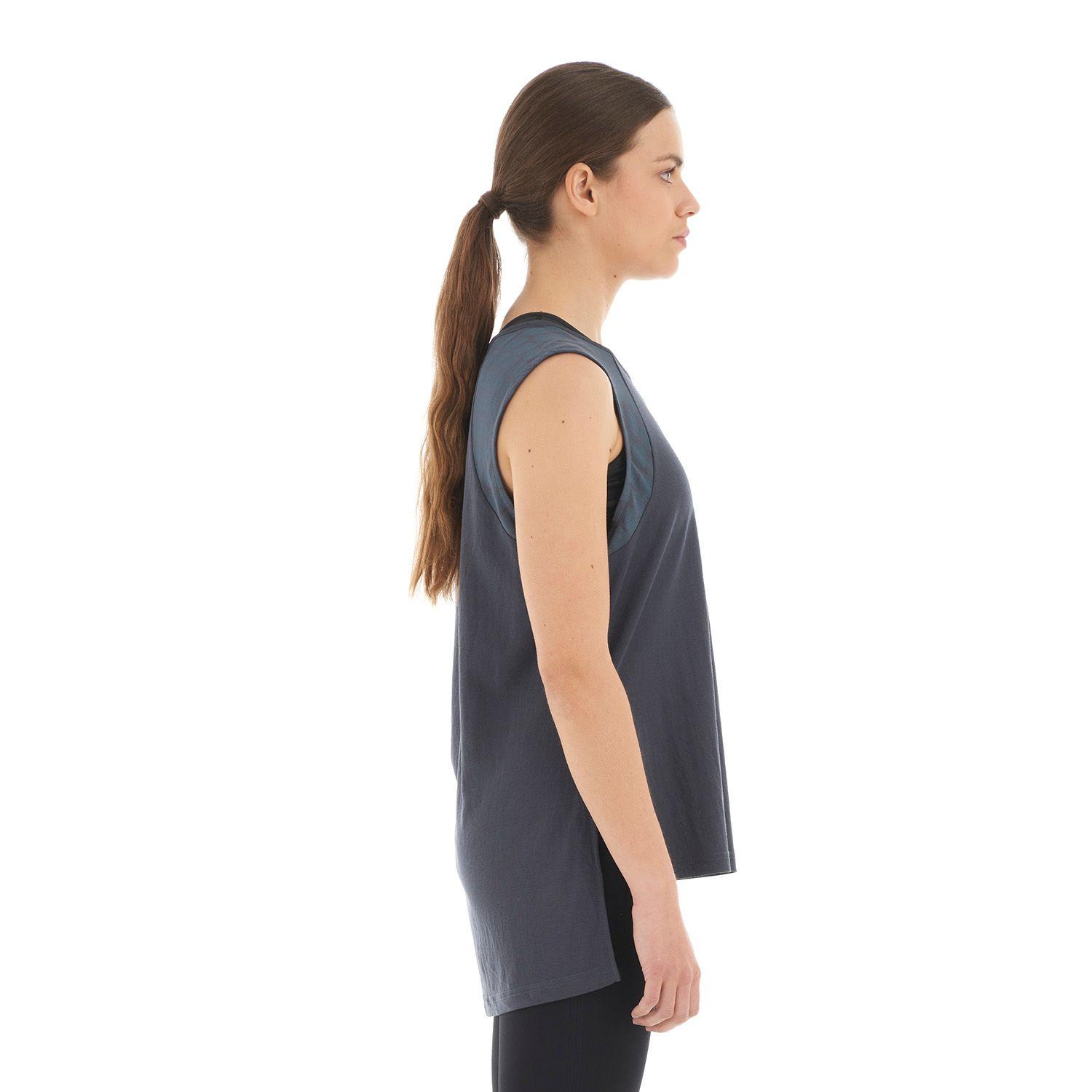 Polera Mujer Sunset T-Shirt Azul Piedra Lippi-3