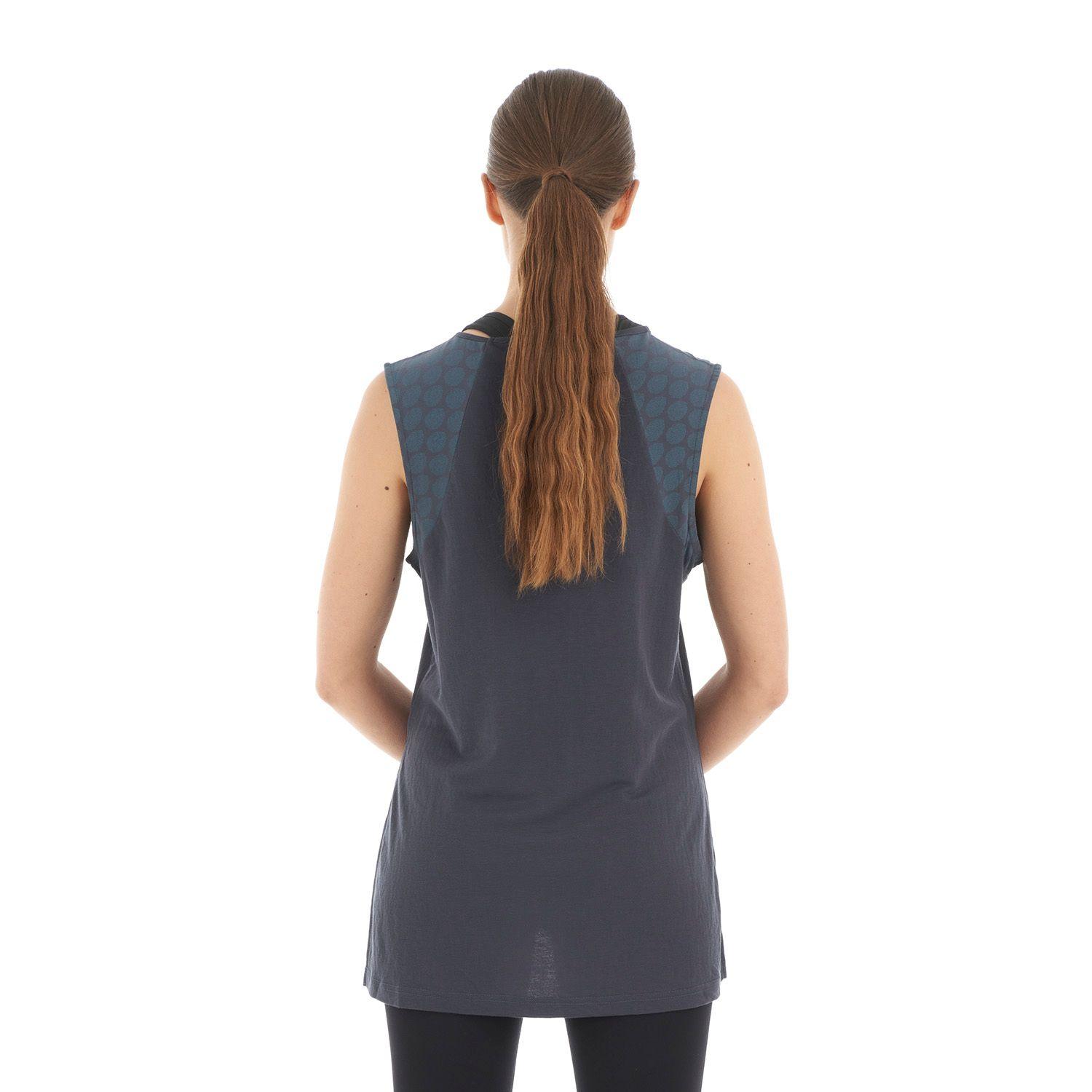 Polera Mujer Sunset T-Shirt Azul Piedra Lippi-5