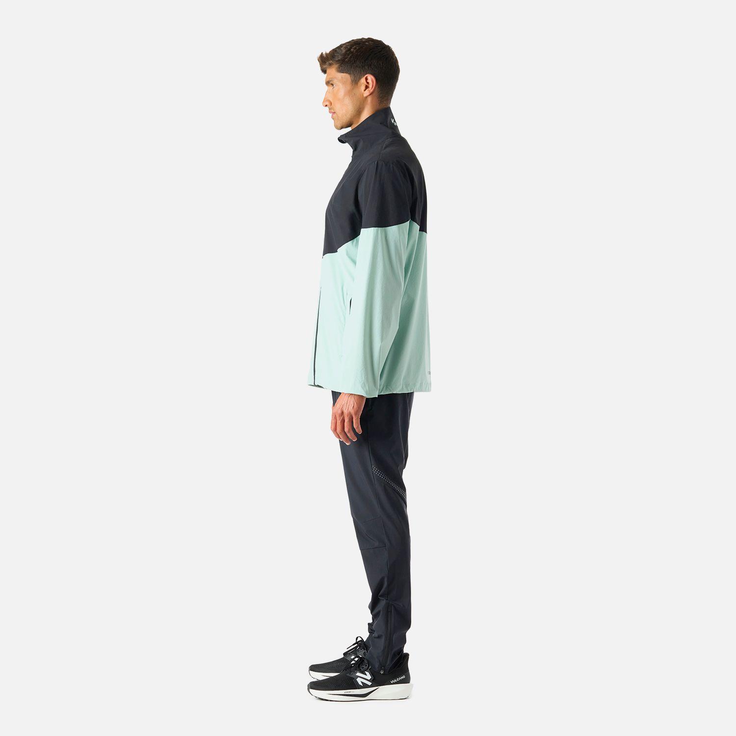 Chaqueta Hombre Tempo Full Zip Windbreaker Jade Vulcano-2