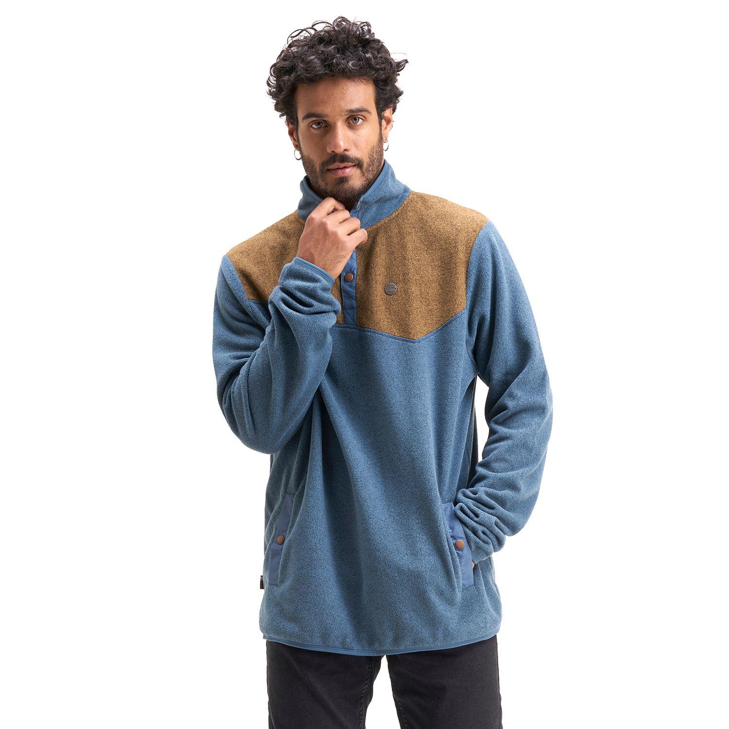 Poleron Hombre Tokerau Azul Haka Honu I20-1