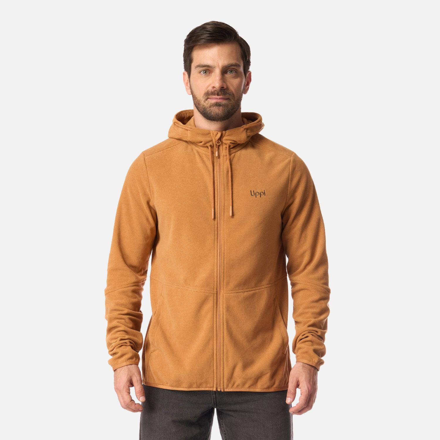 Polar Hombre Stripes Nano-F Full Zip Hoody Cafe Claro Lippi I26-0