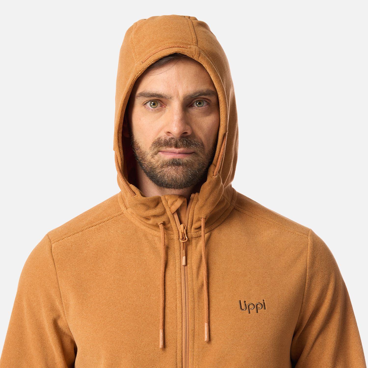 Polar Hombre Stripes Nano-F Full Zip Hoody Cafe Claro Lippi I26-3