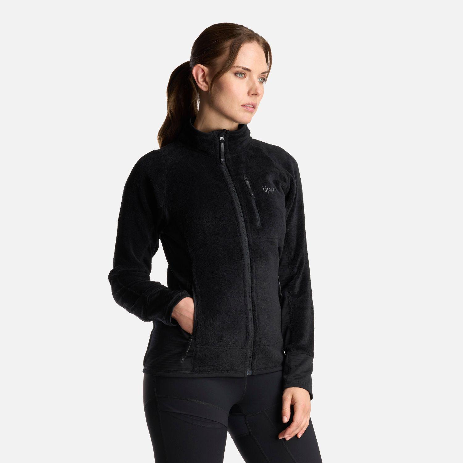 Chaqueta Mujer Numan Shaggy-Pro Jacket Negro Lippi-2