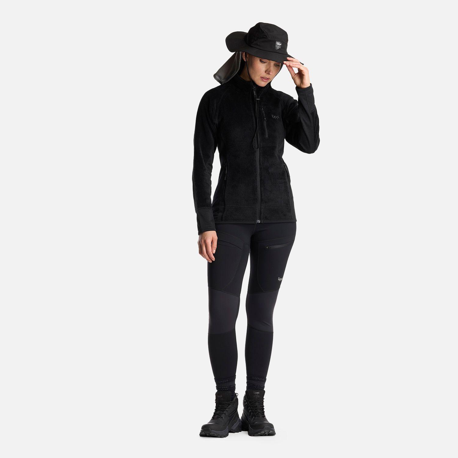 Chaqueta Mujer Numan Shaggy-Pro Jacket Negro Lippi-7