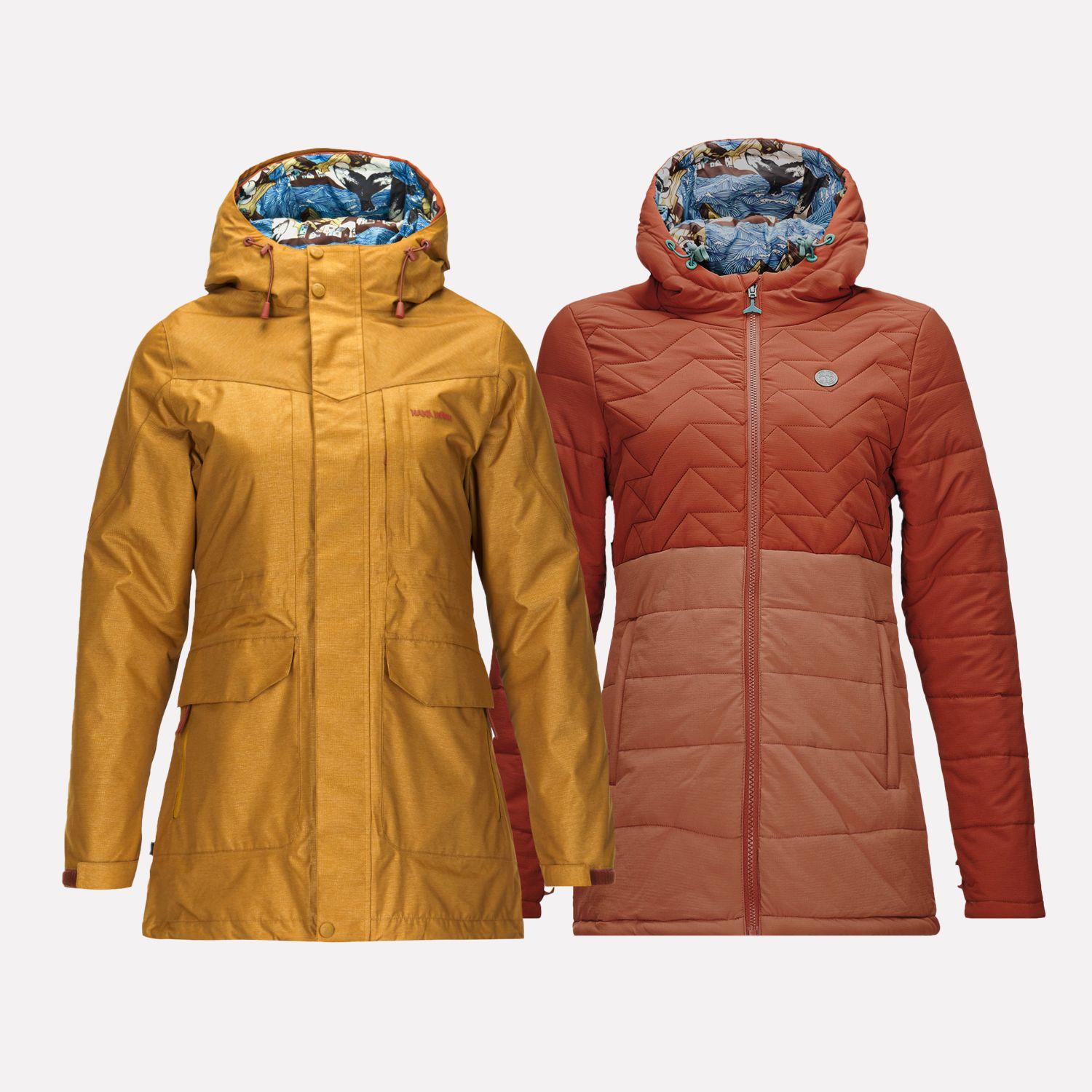 Chaqueta Mujer Perro Guapo Amarillo Haka Honu I22-0