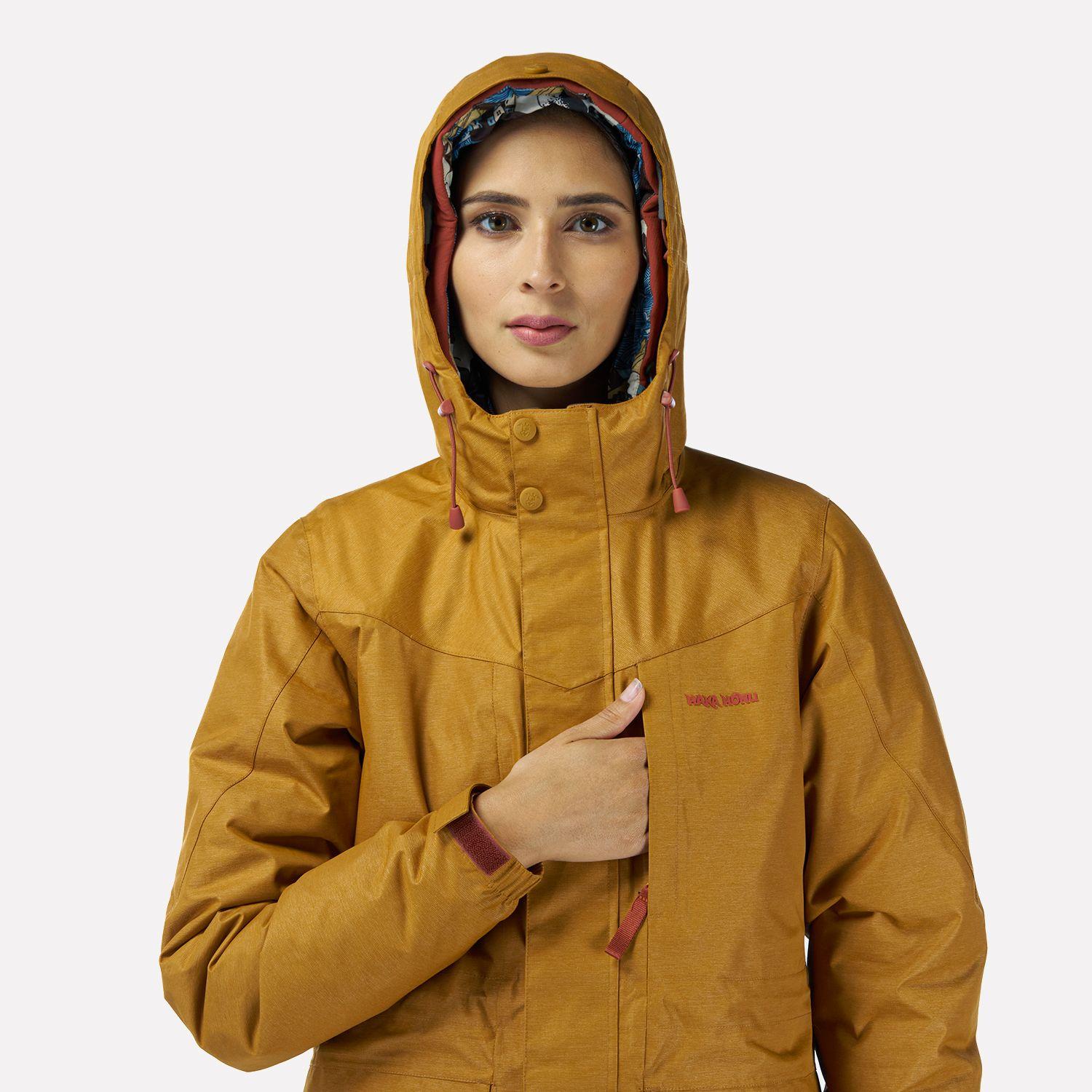 Chaqueta Mujer Perro Guapo Amarillo Haka Honu I22-4