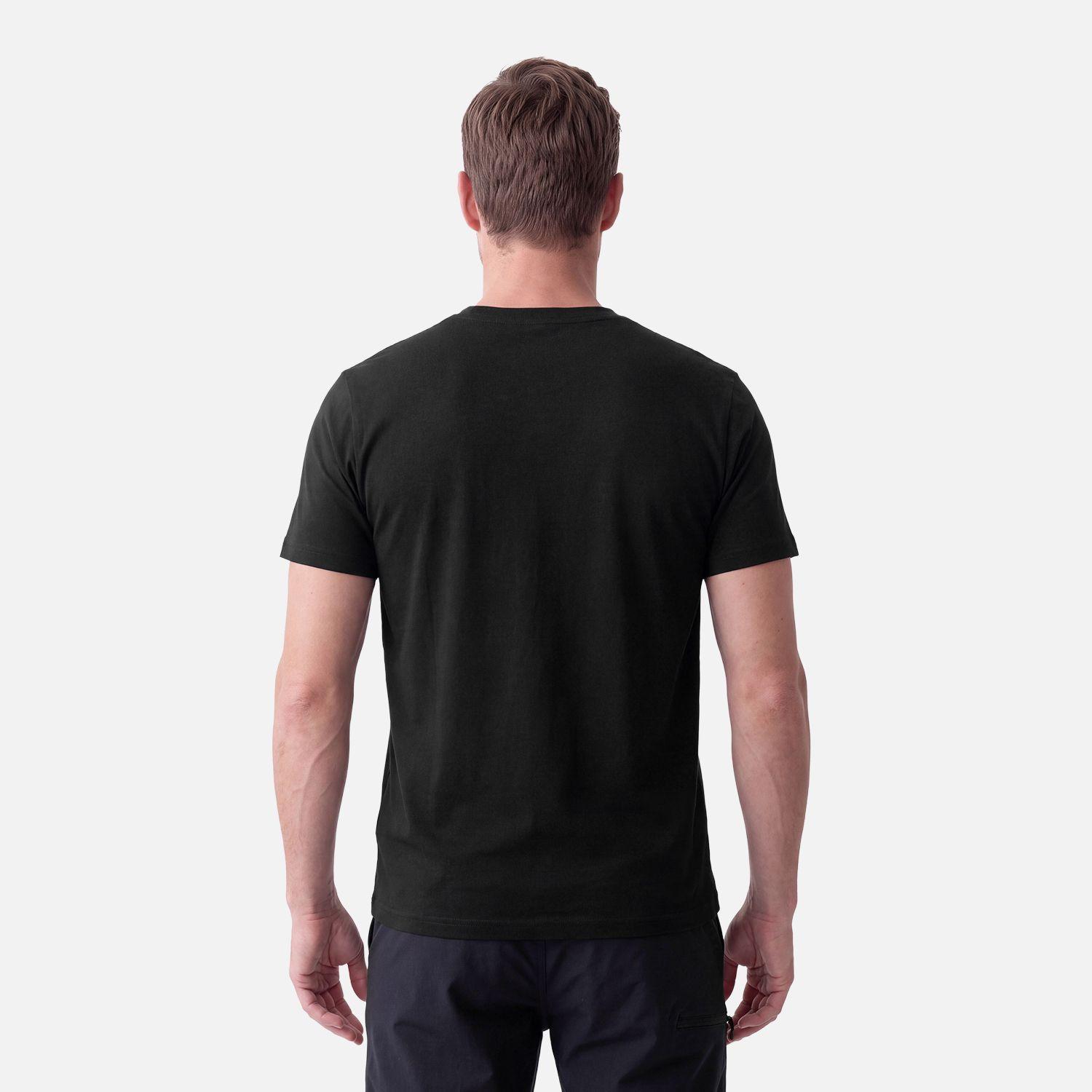 Polera Hombre Ulmo T-Shirt Negro Lippi V27-2