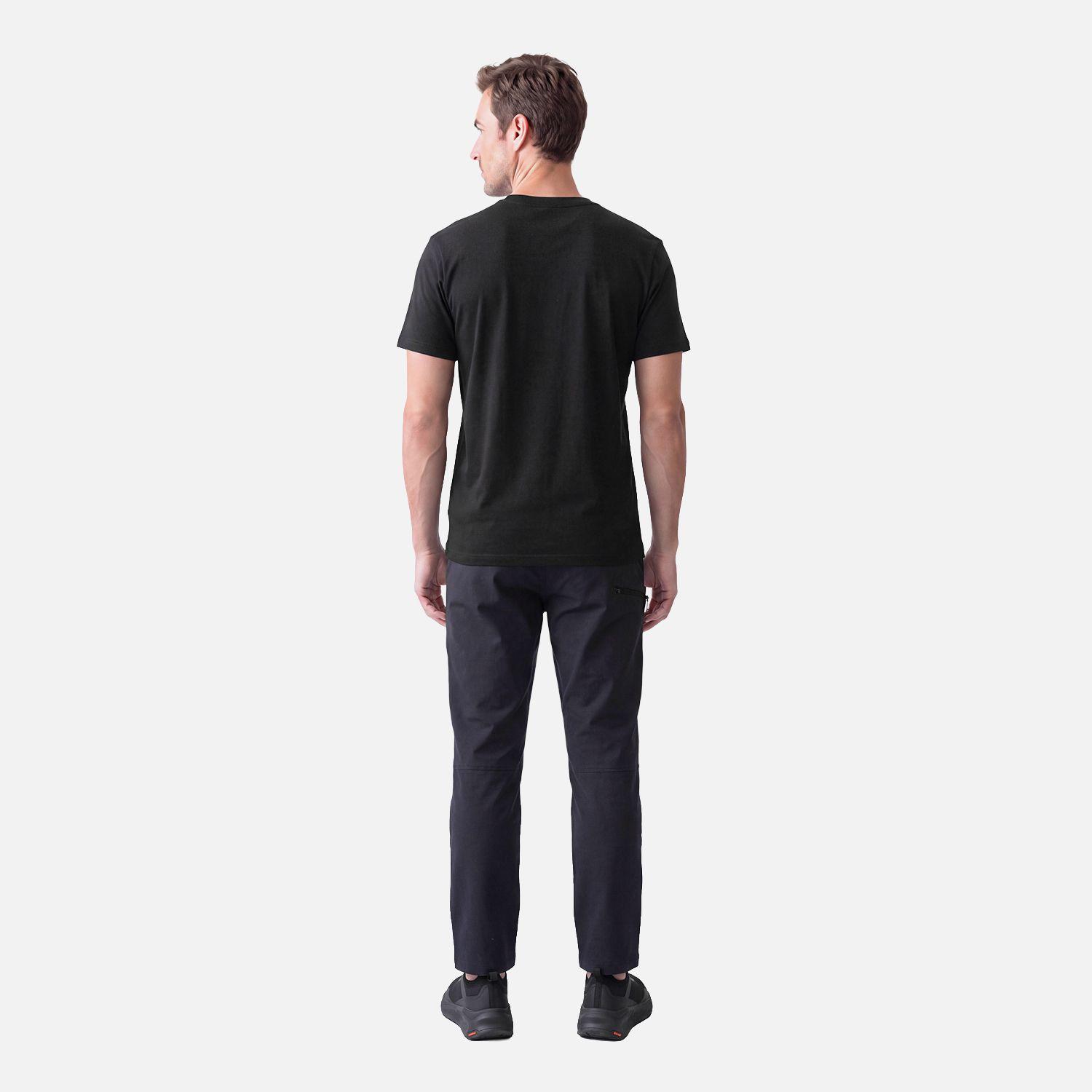 Polera Hombre Ulmo T-Shirt Negro Lippi V27-5