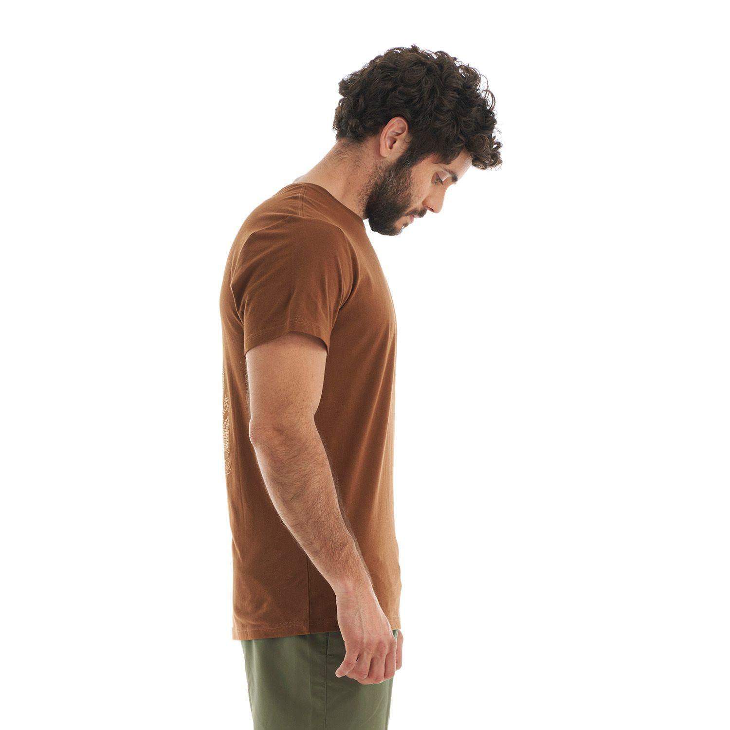 Polera Hombre Araucaria Cafe Haka Honu-3