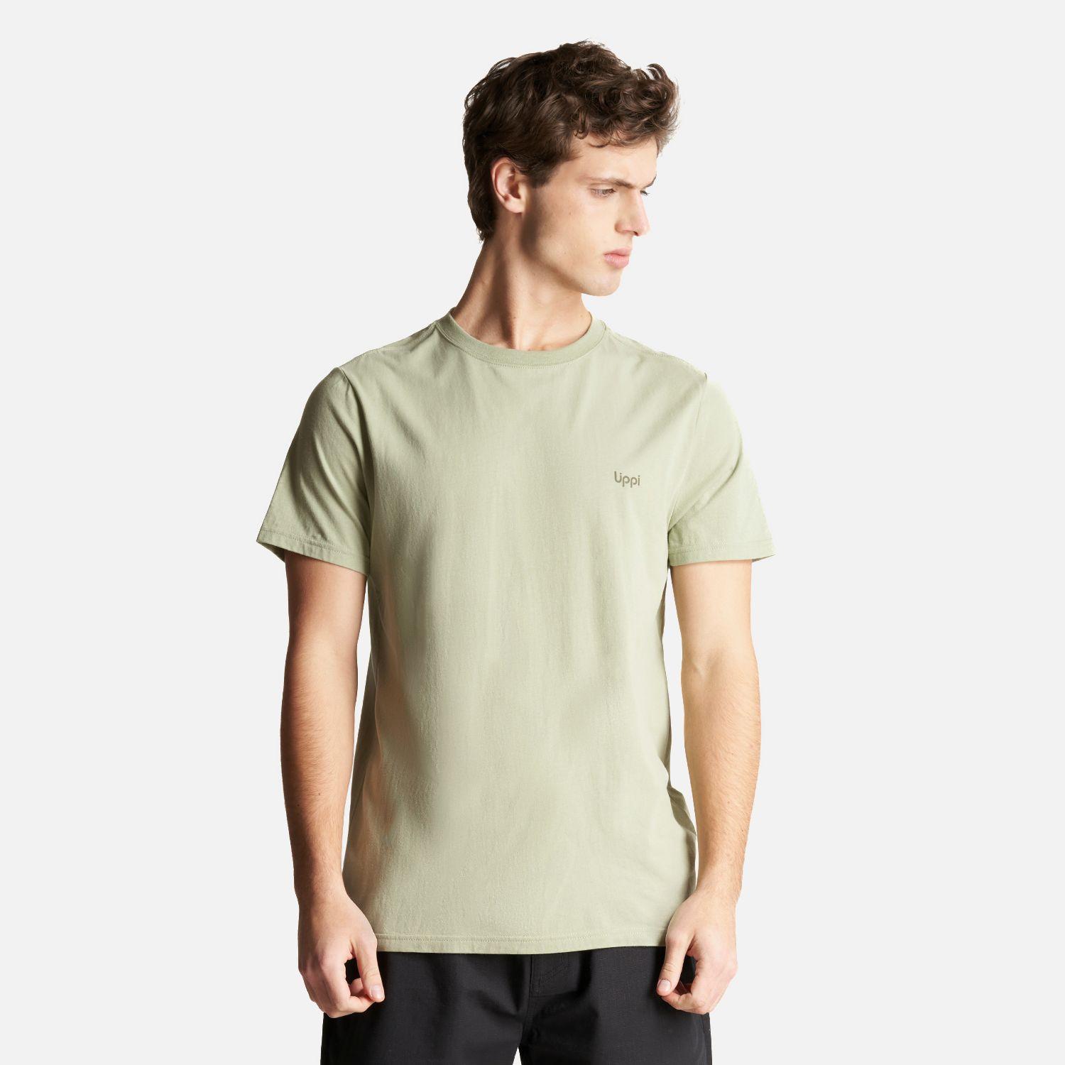 Polera Hombre Andes Forest T-Shirt Verde Claro Lippi-1