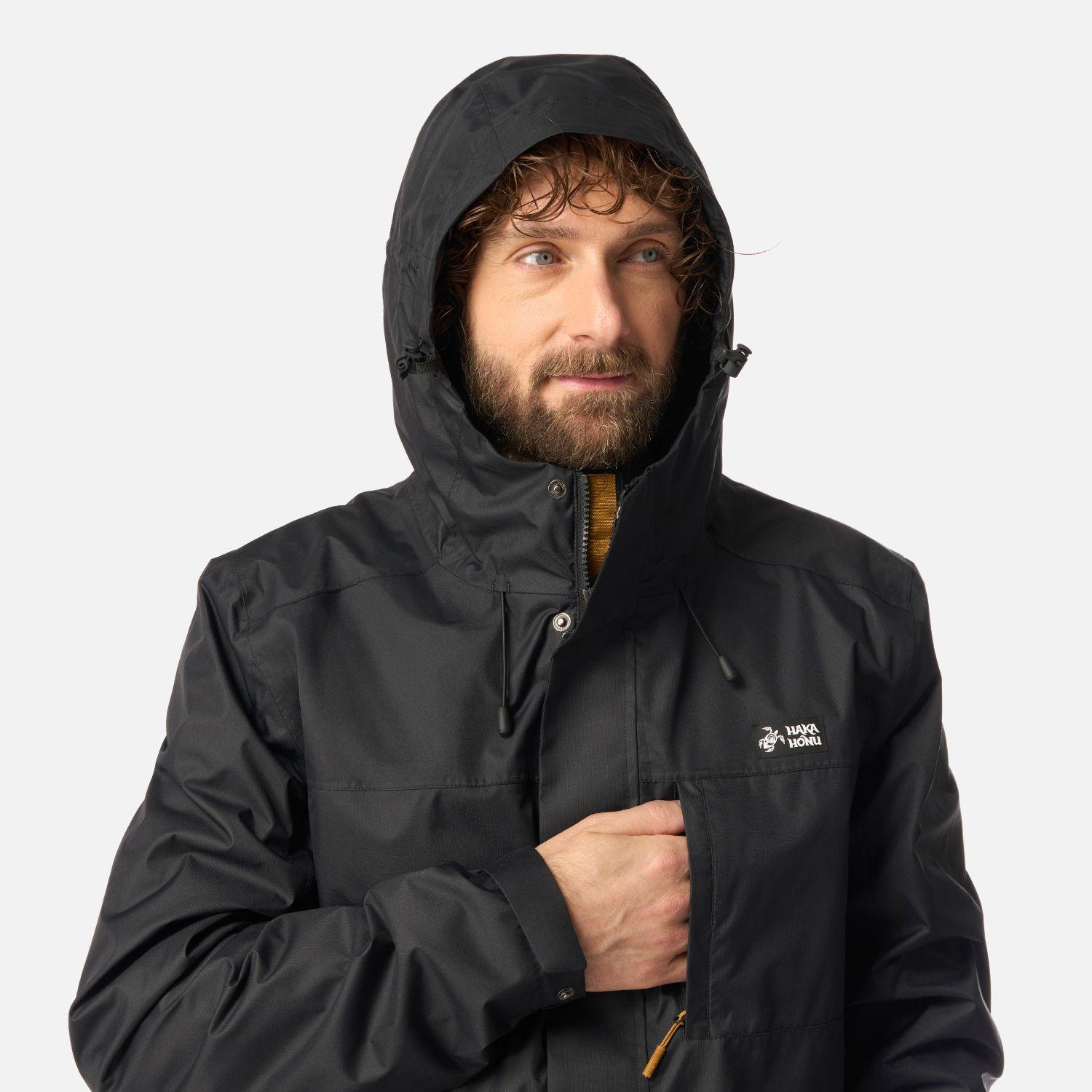 Chaqueta Hombre Kauai Negro Haka Honu I26-3