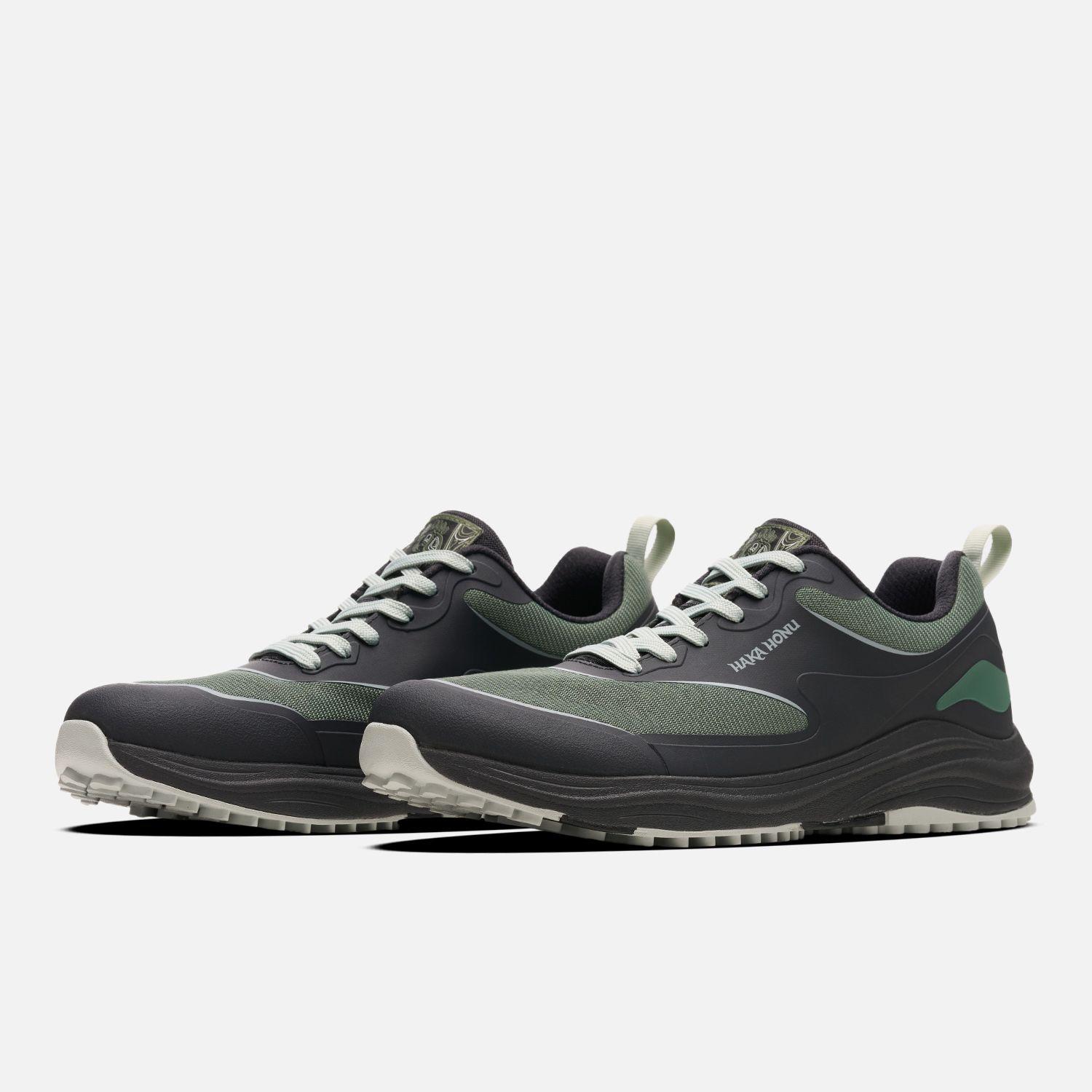 Zapatilla Hombre Huella Austral Verde Grisaceo Haka Honu-3