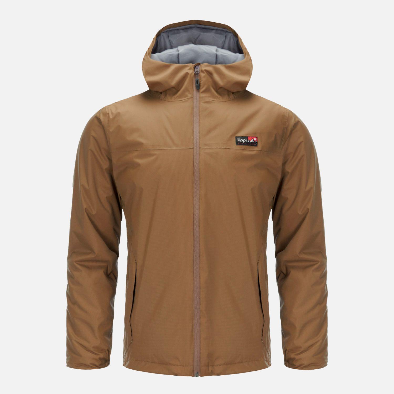 Chaqueta Teen Boy Cold Place B-Dry Hoody Jacket Café Pardo Lippi-0