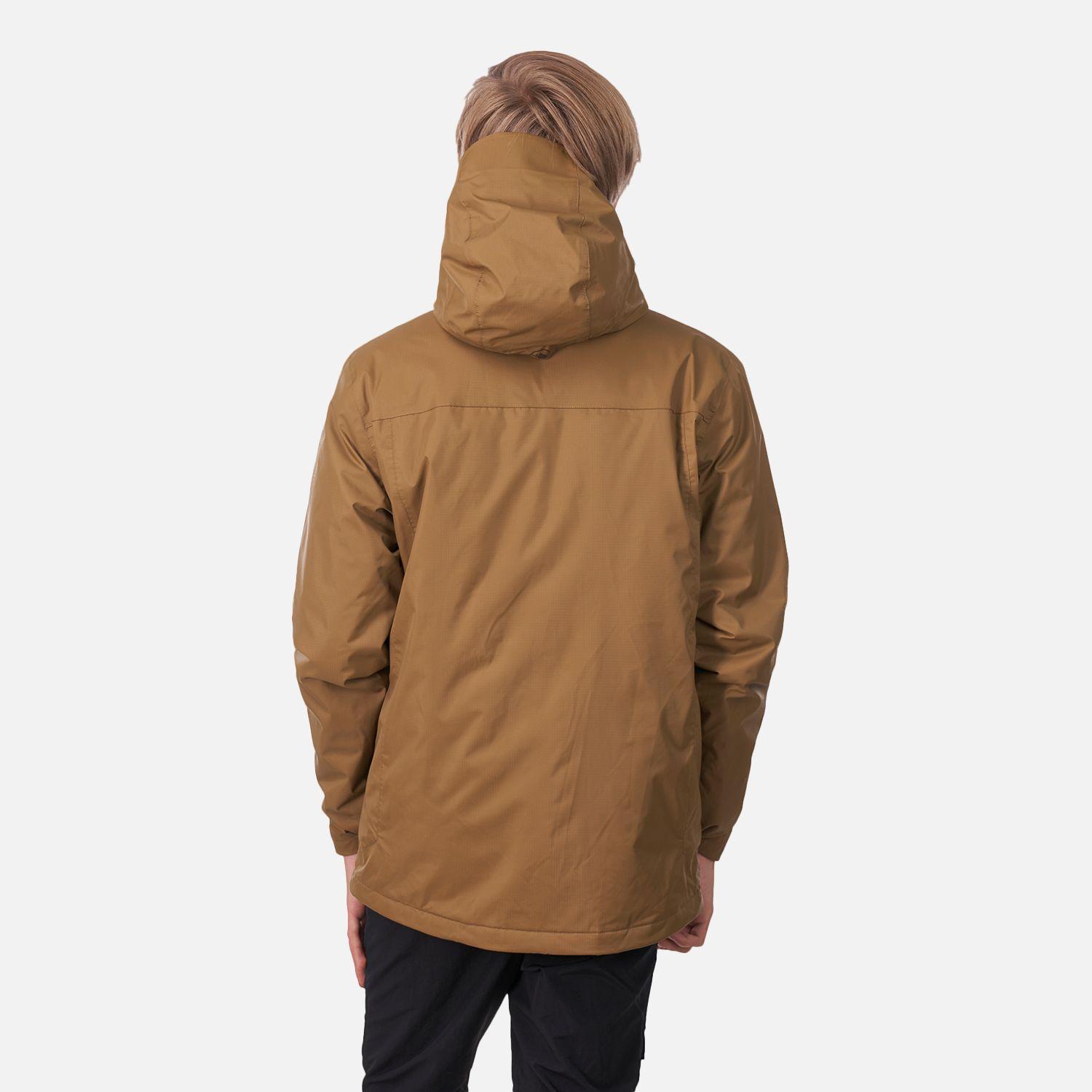 Chaqueta Teen Boy Cold Place B-Dry Hoody Jacket Café Pardo Lippi-2