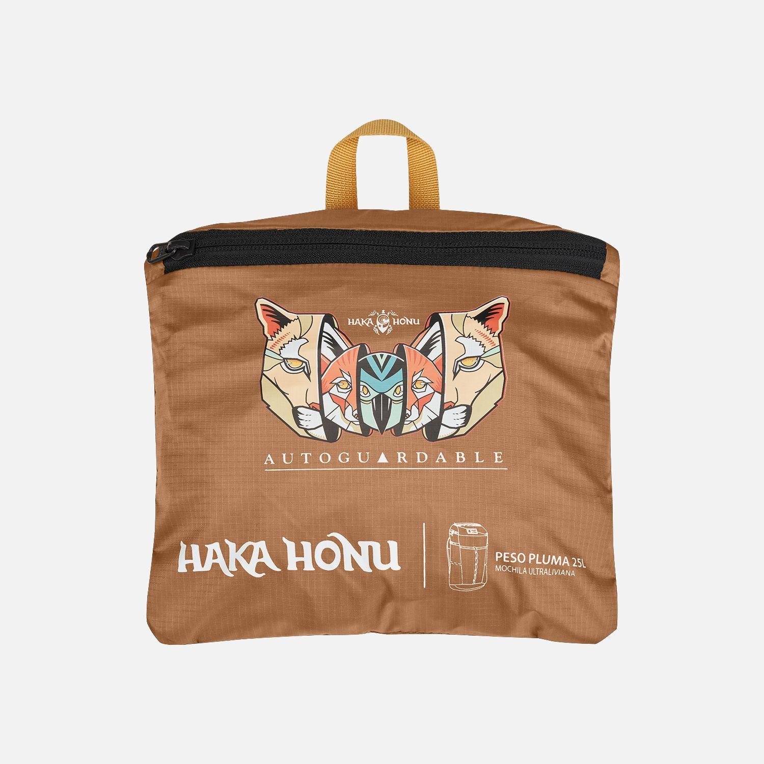 Mochila Unisex Peso Pluma 25L Camel Haka-Honu-5