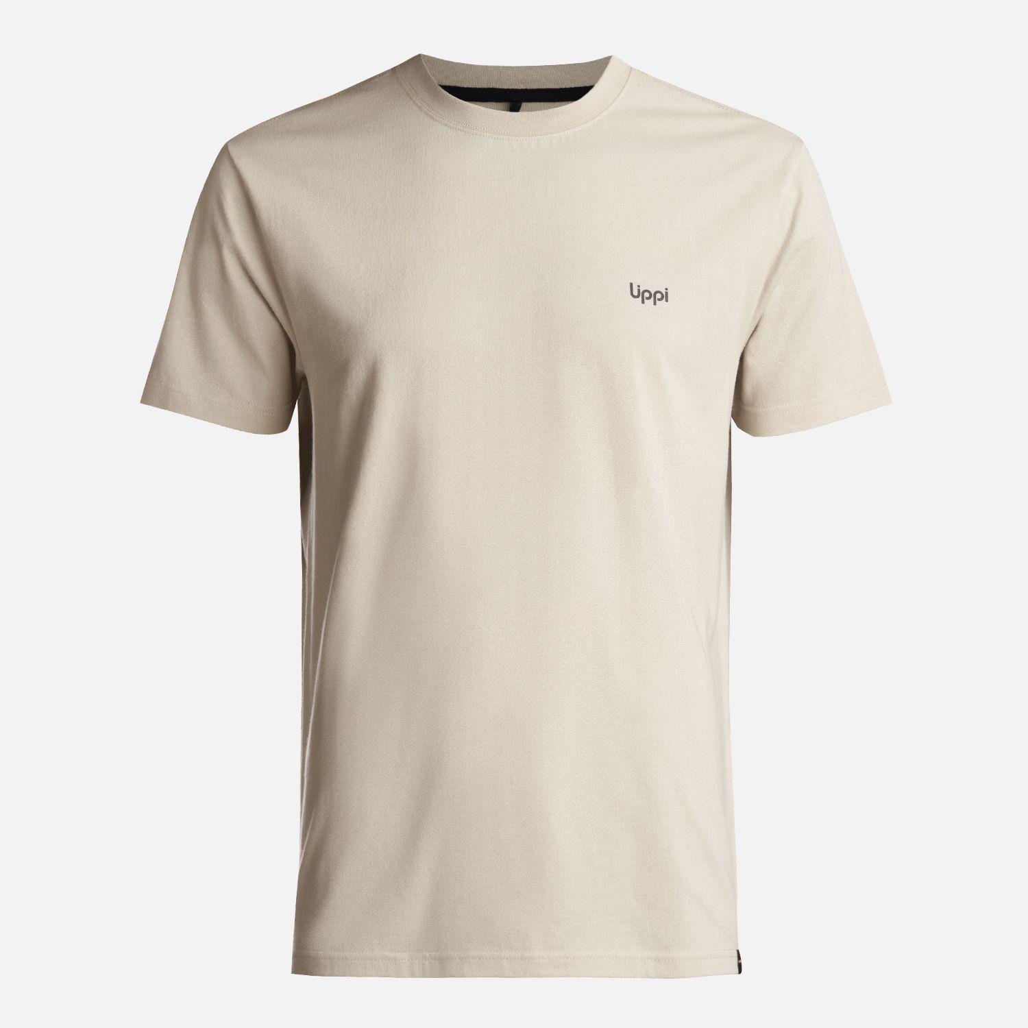 Polera Hombre Travel Fox T-Shirt Crema Lippi-0