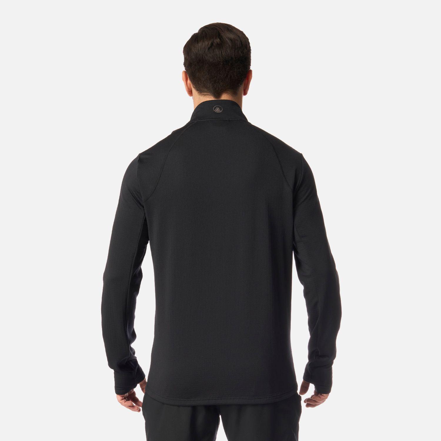 Polerón Hombre Viedma 1000 Nano-F Full Zip Negro Lippi-2