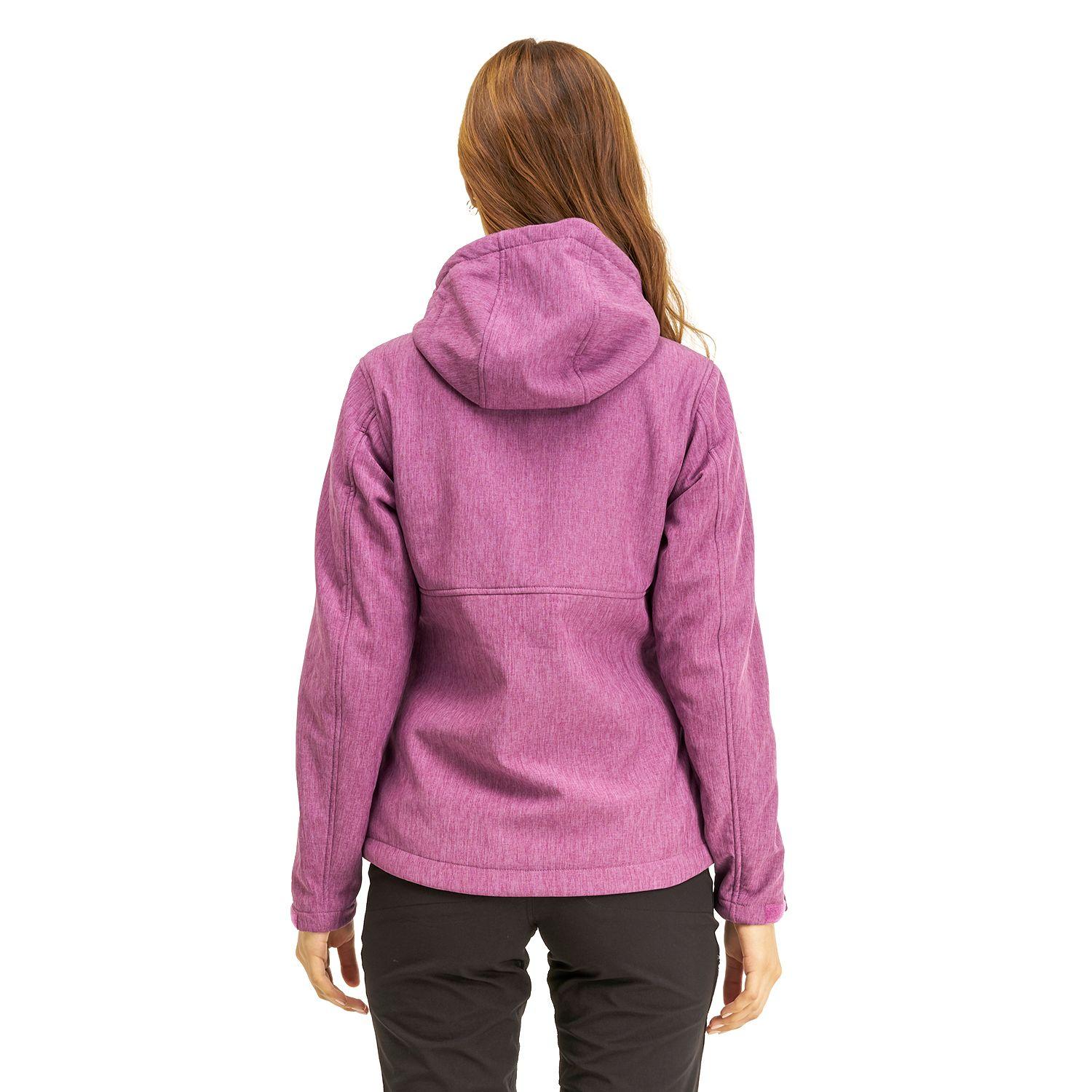 Chaqueta Mujer Macaya Softshell Hoody Jacket Purpura Lippi-3