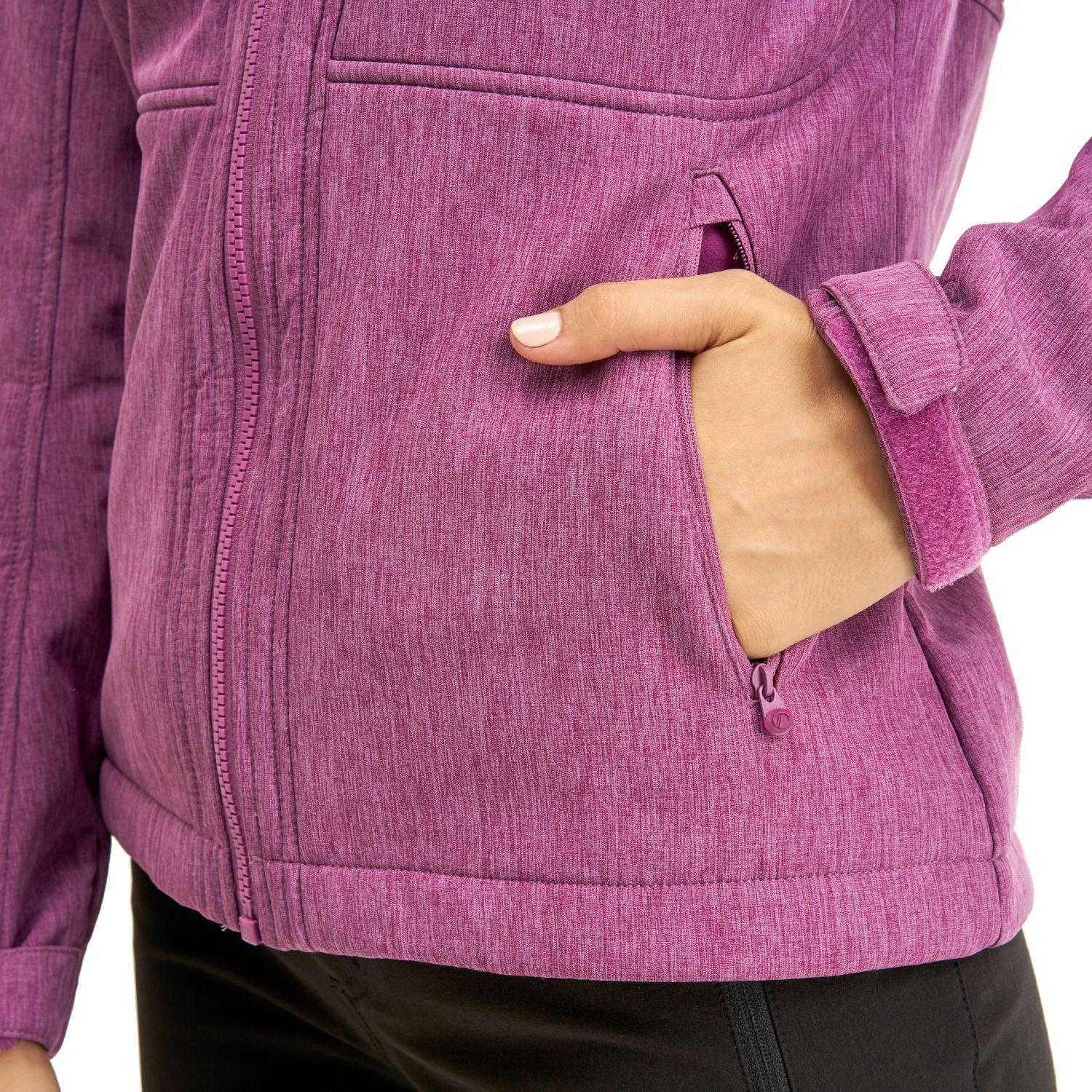 Chaqueta Mujer Macaya Softshell Hoody Jacket Purpura Lippi-5