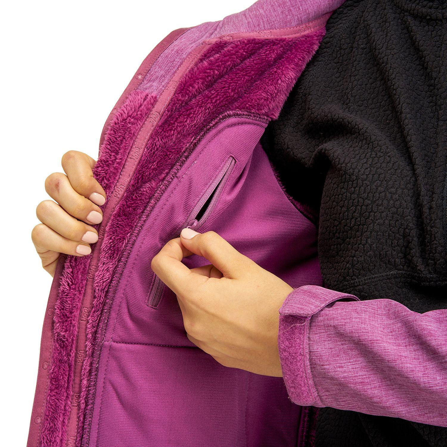 Chaqueta Mujer Macaya Softshell Hoody Jacket Purpura Lippi-7
