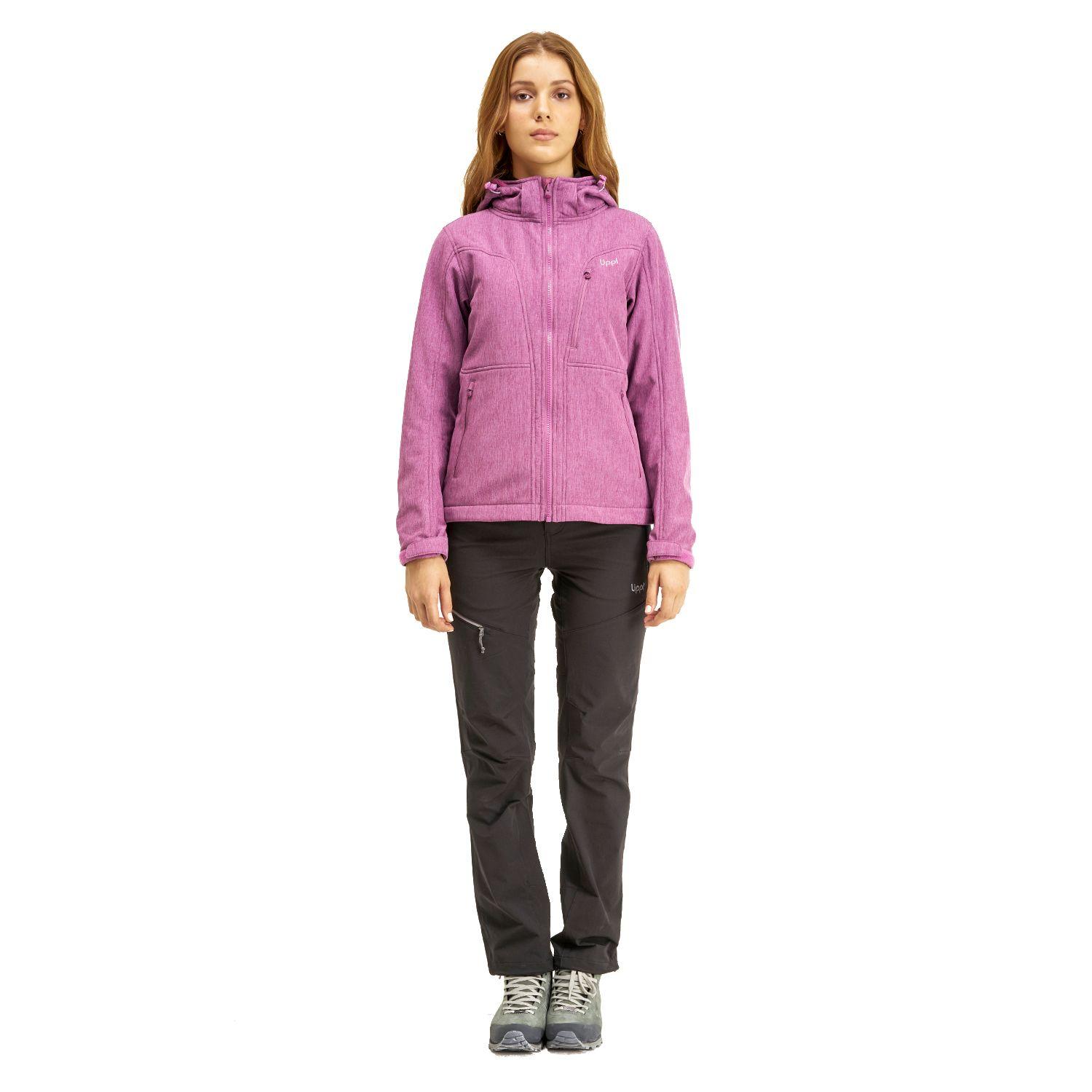 Chaqueta Mujer Macaya Softshell Hoody Jacket Purpura Lippi-8