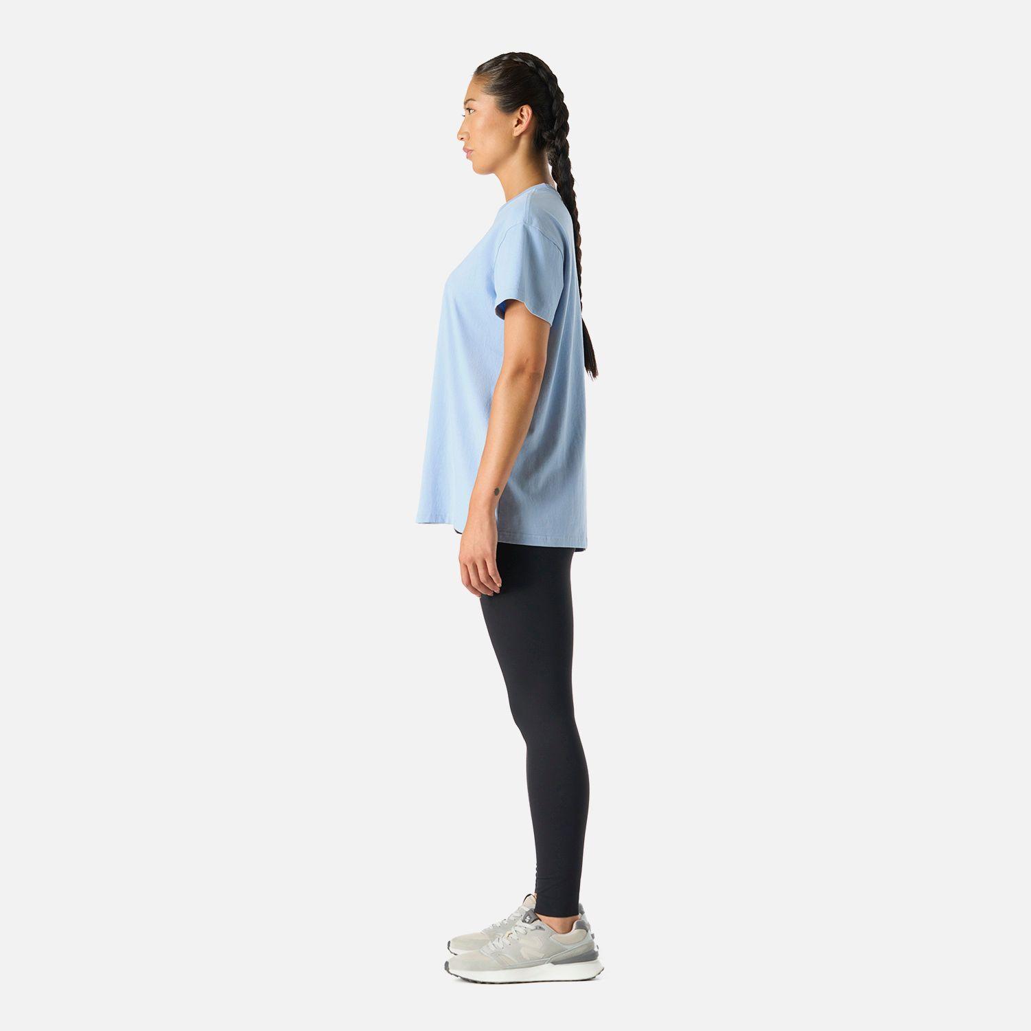 Polera Mujer Cool Down T-Shirt Celeste Vulcano-2