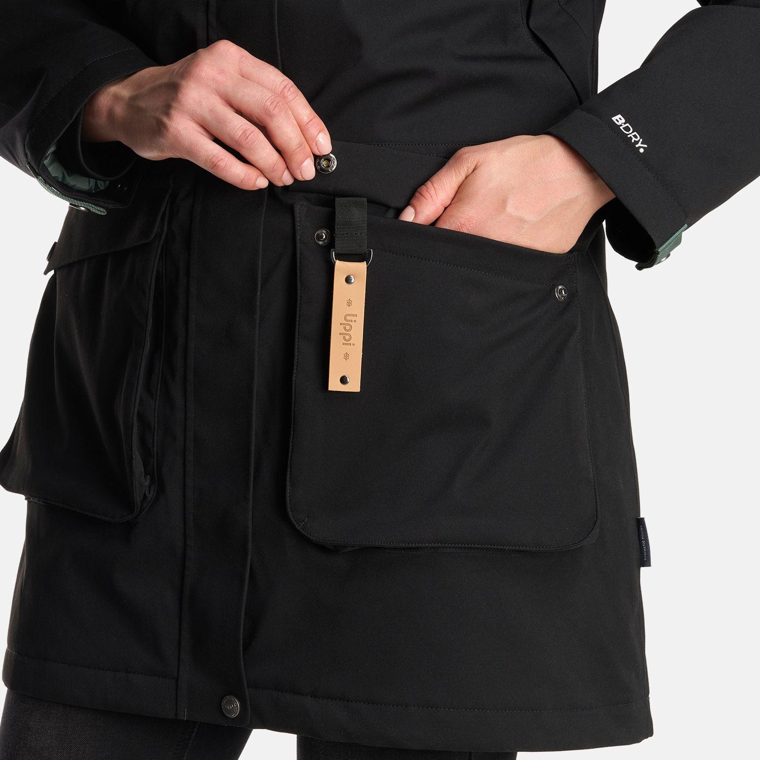 Chaqueta Mujer Day Break B-Dry Jacket Negro Negro Lippi-7
