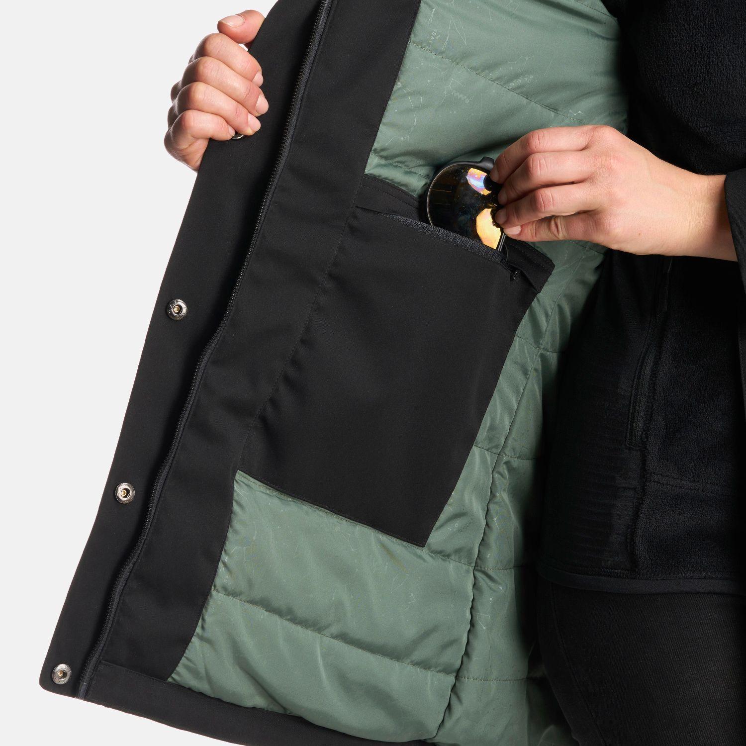 Chaqueta Mujer Day Break B-Dry Jacket Negro Negro Lippi-8