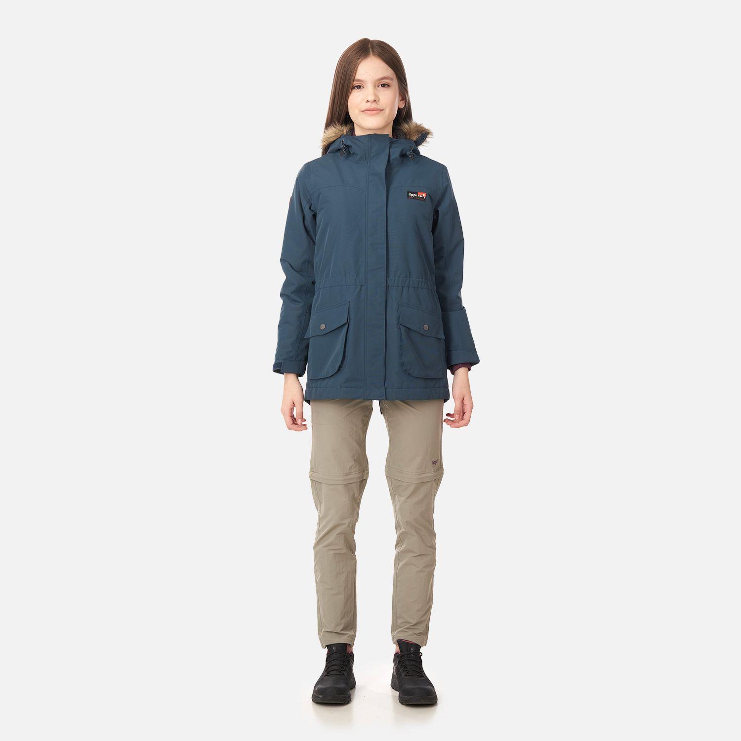 Chaqueta Teen Girl Roble B-Dry Hoody Jacket Azul Oscuro Lippi-5