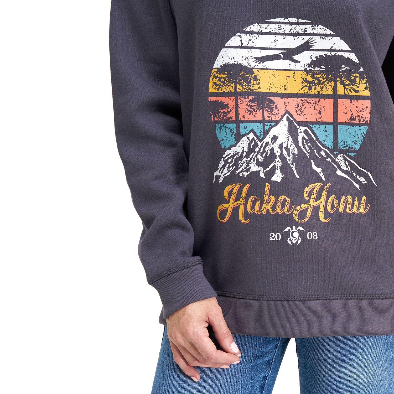 Poleron Mujer Peliculyon Grafito Haka Honu I20-4