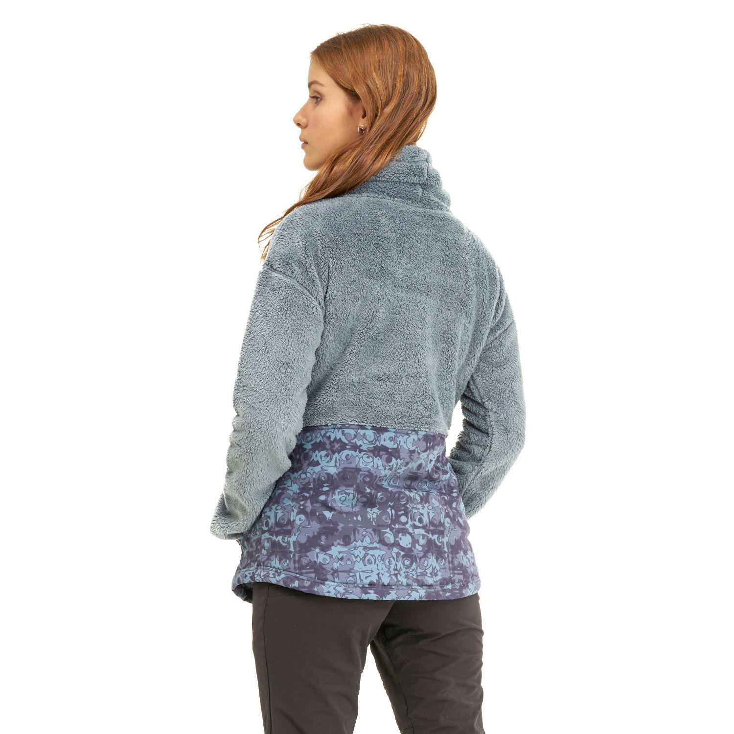 Poleron Mujer Baggy Sweatshirt Verde Grisaceo Lippi-2