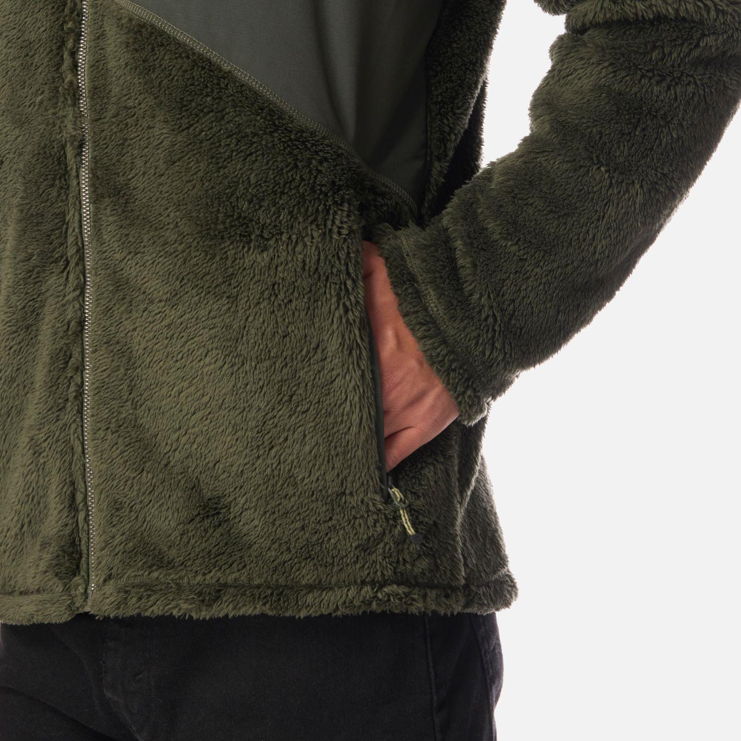 Polar Teen Boy Bear Shaggy-Pro Hoody Jacket Verde Militar Lippi I26-4