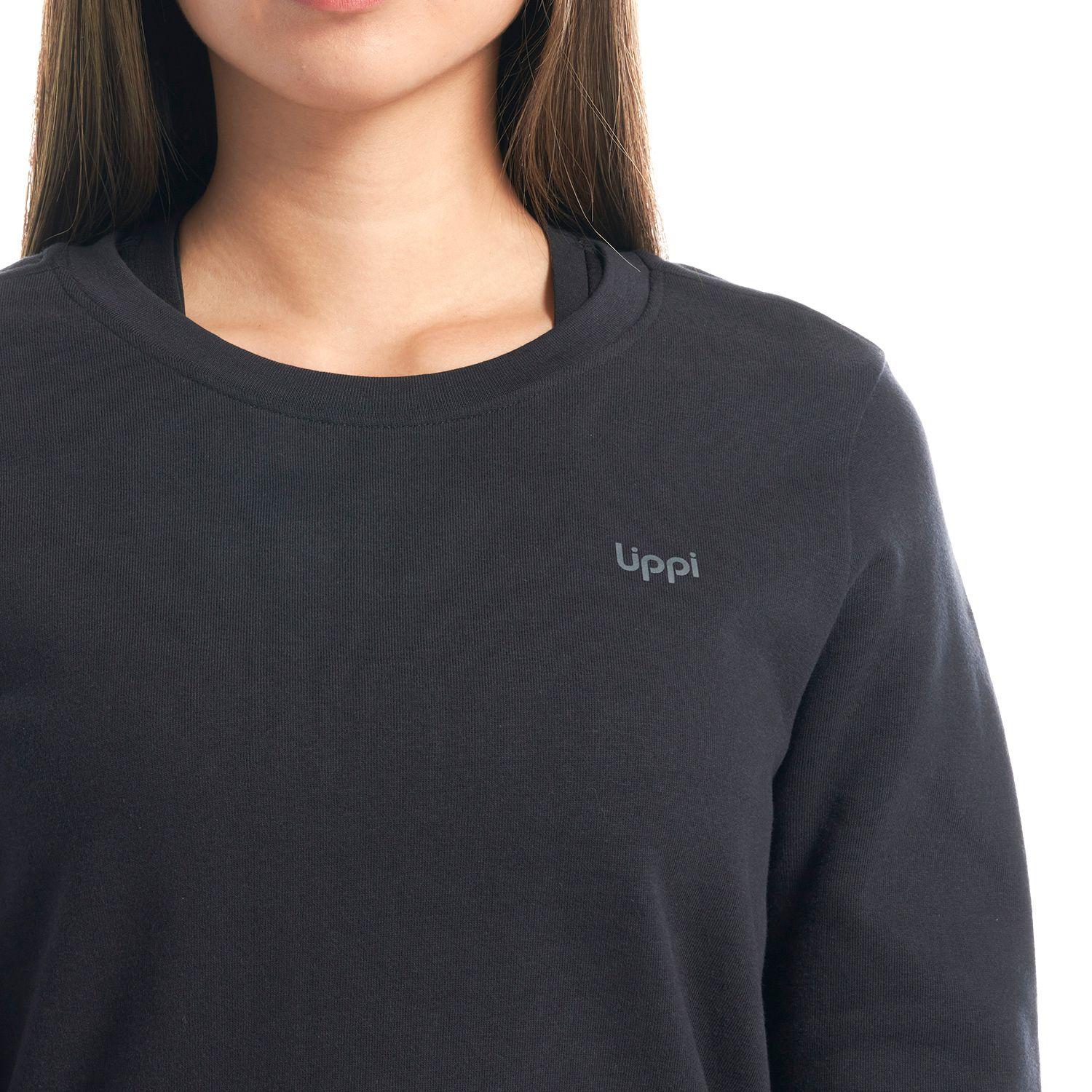 Poleron Mujer Insigne Sweatshirt Grafito Lippi-6