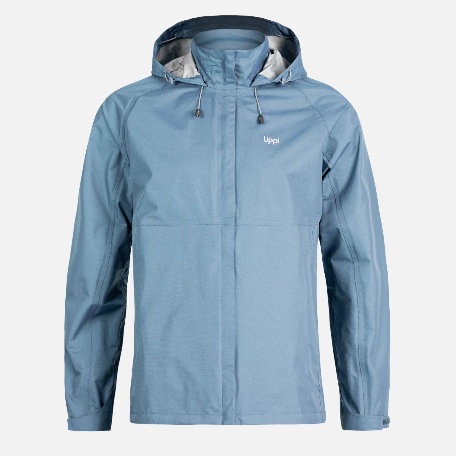 Chaqueta Hombre Alpine B-Dry Hoody Jacket Azul Piedra Lippi-0