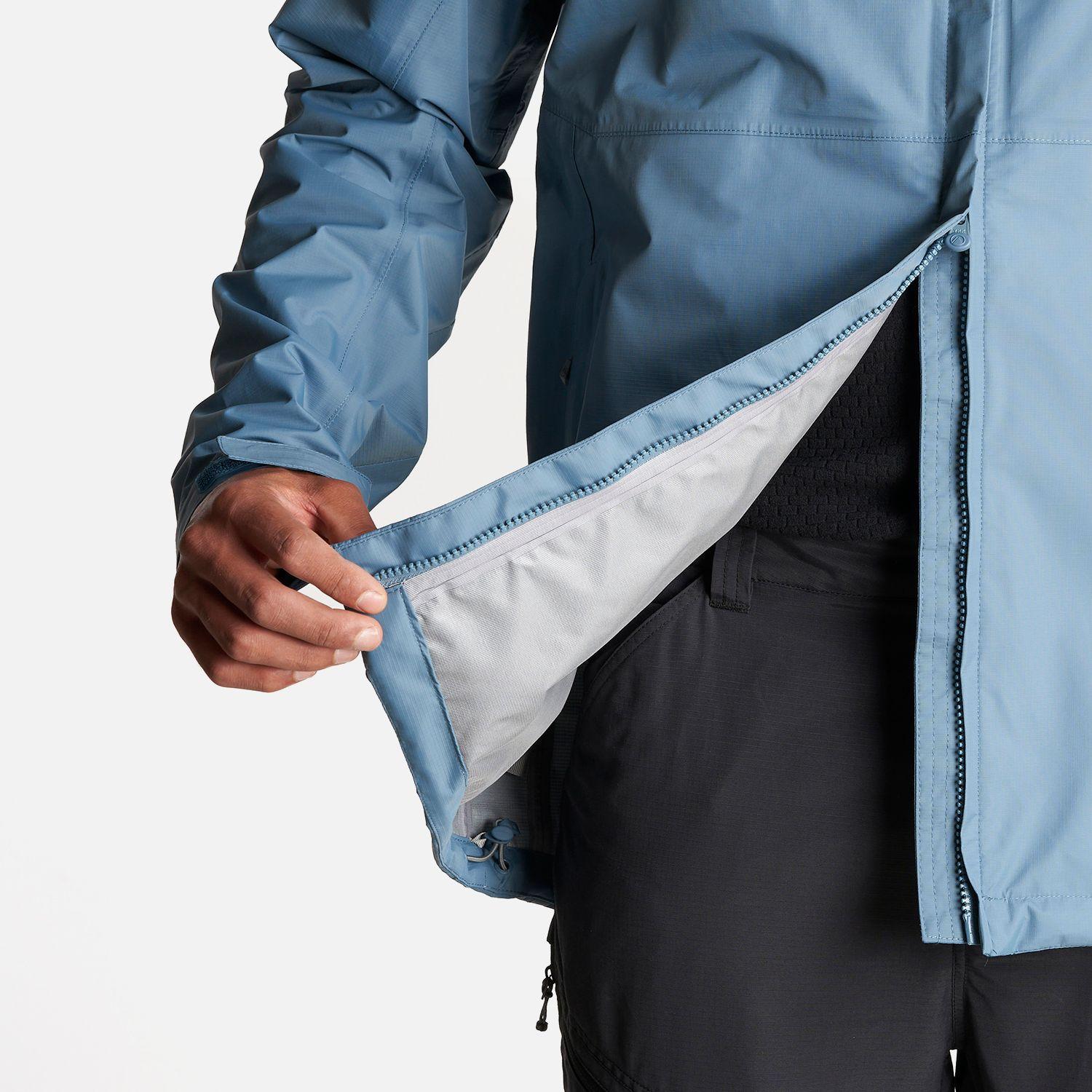 Chaqueta Hombre Alpine B-Dry Hoody Jacket Azul Piedra Lippi-6