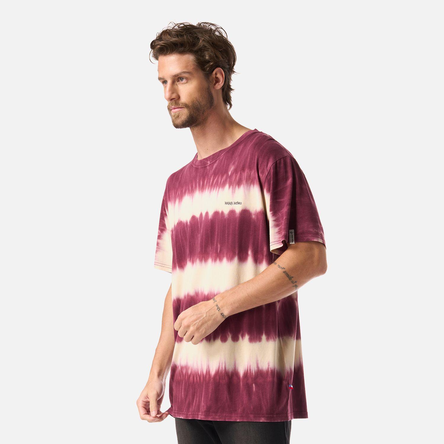 Polera Hombre Mamboo Burdeo Haka Honu V26-1