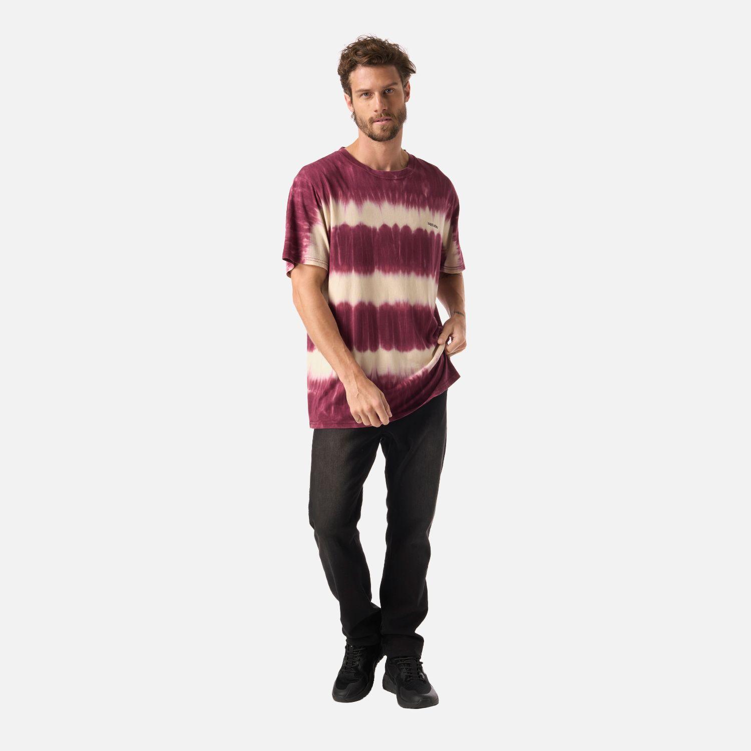 Polera Hombre Mamboo Burdeo Haka Honu V26-4