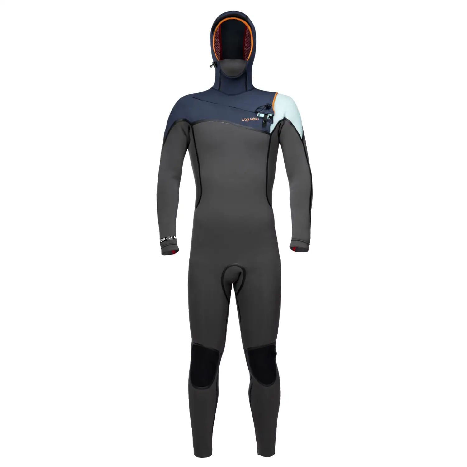 Traje De Surf Hombre Queule 4:3 Negro Haka Honu-0