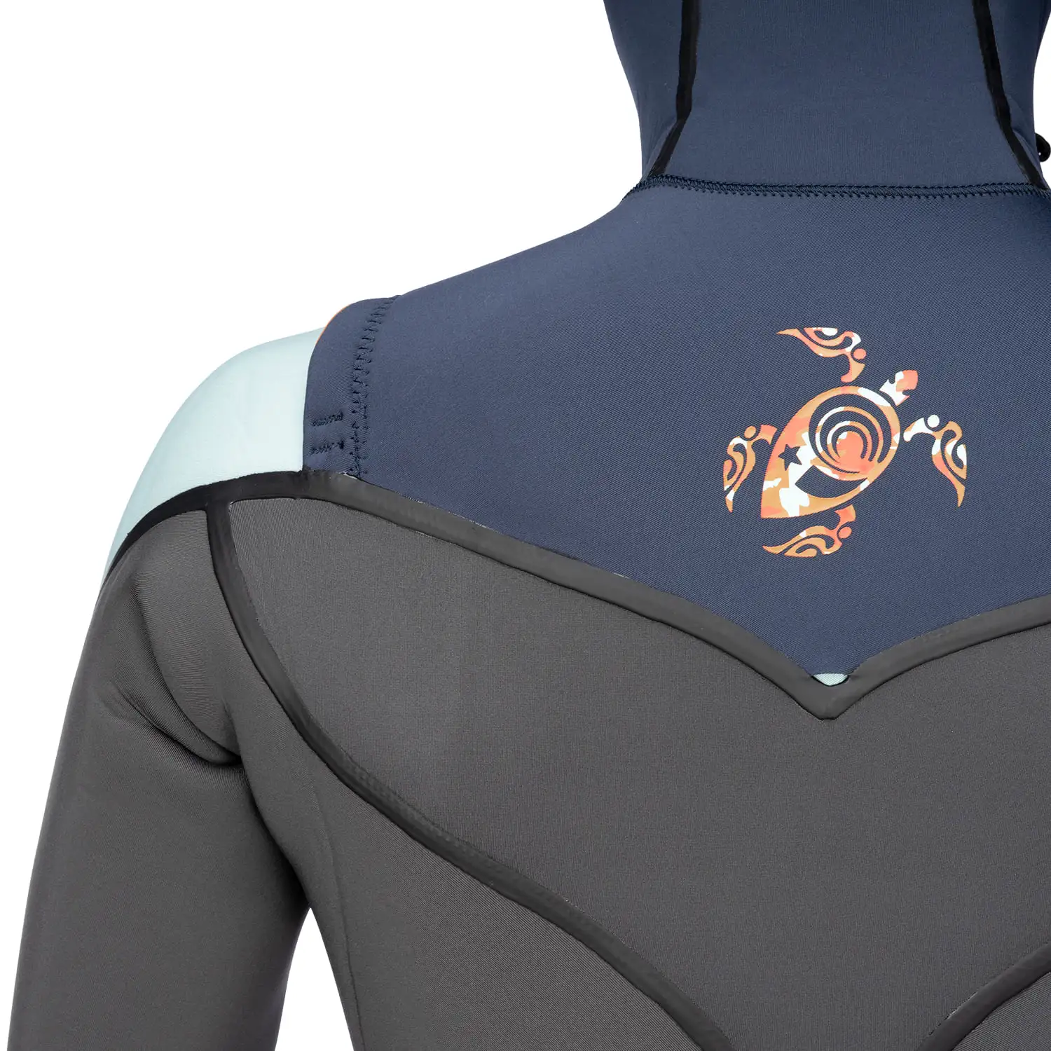 Traje De Surf Hombre Queule 4:3 Negro Haka Honu-3