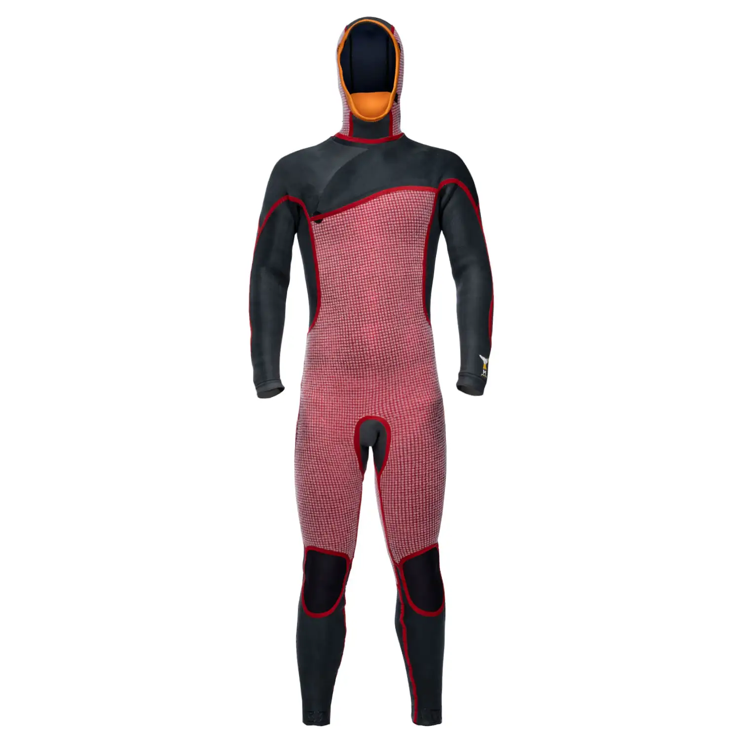 Traje De Surf Hombre Queule 4:3 Negro Haka Honu-6