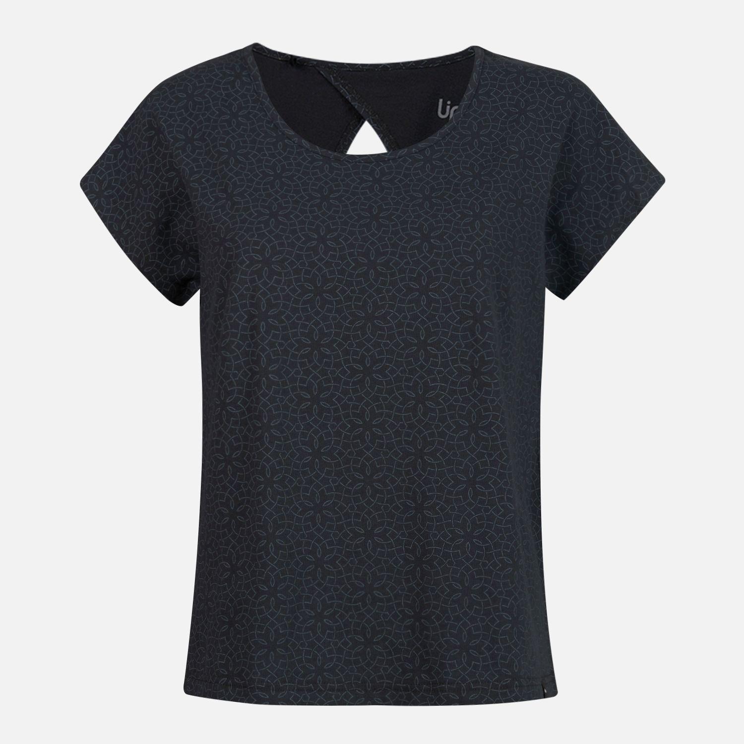 Polera Mujer Essential UV-Stop T-Shirt Negro Lippi-0