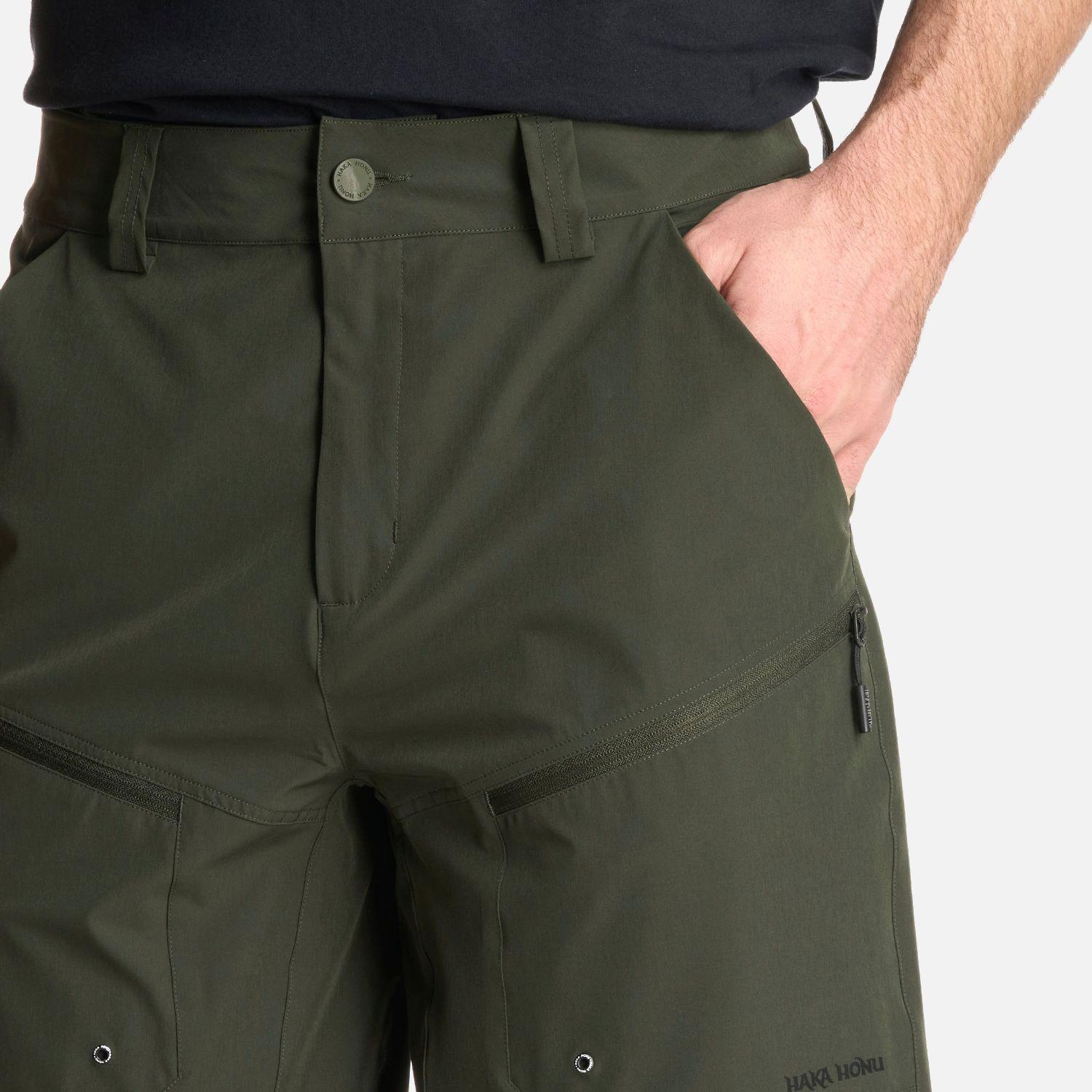 Short Hombre Encargo Verde Militar Haka Honu-3