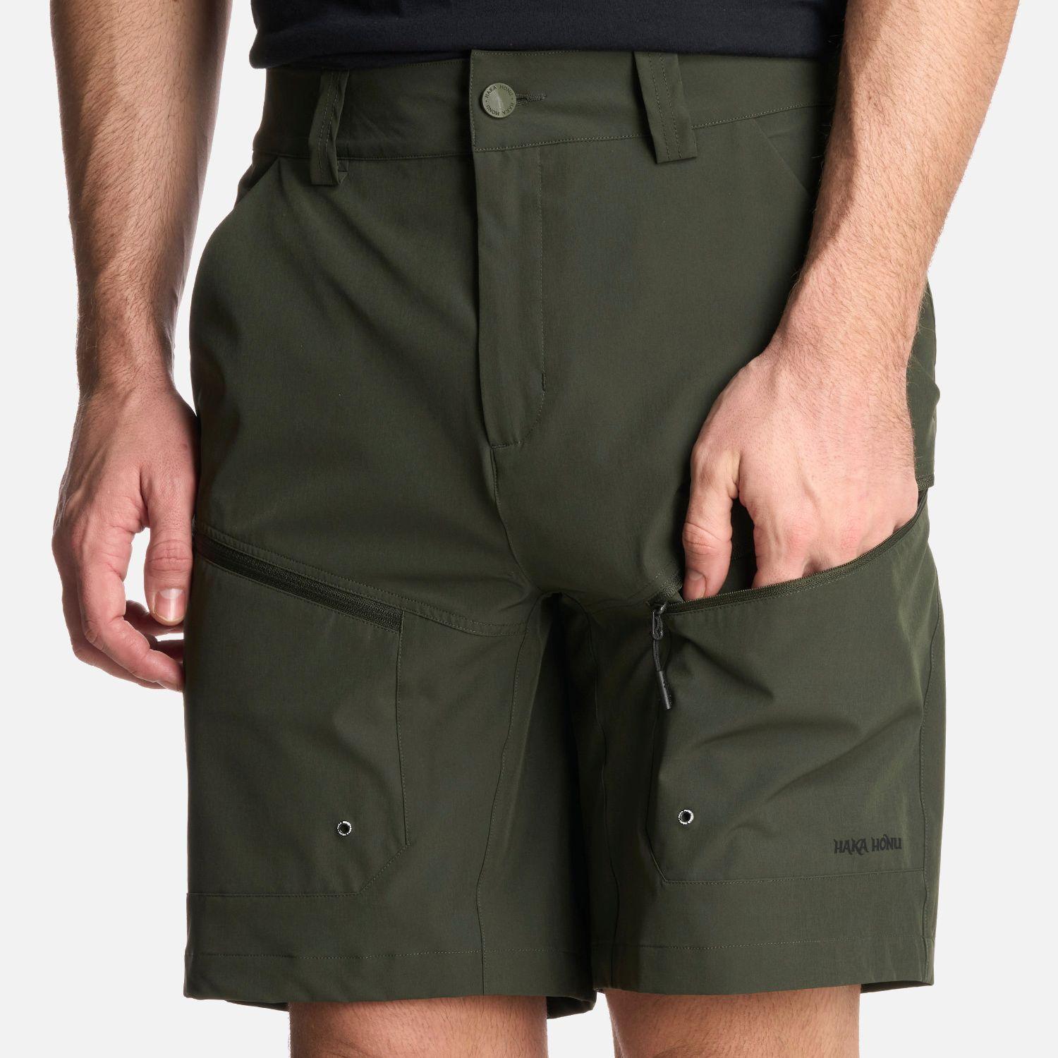 Short Hombre Encargo Verde Militar Haka Honu-4