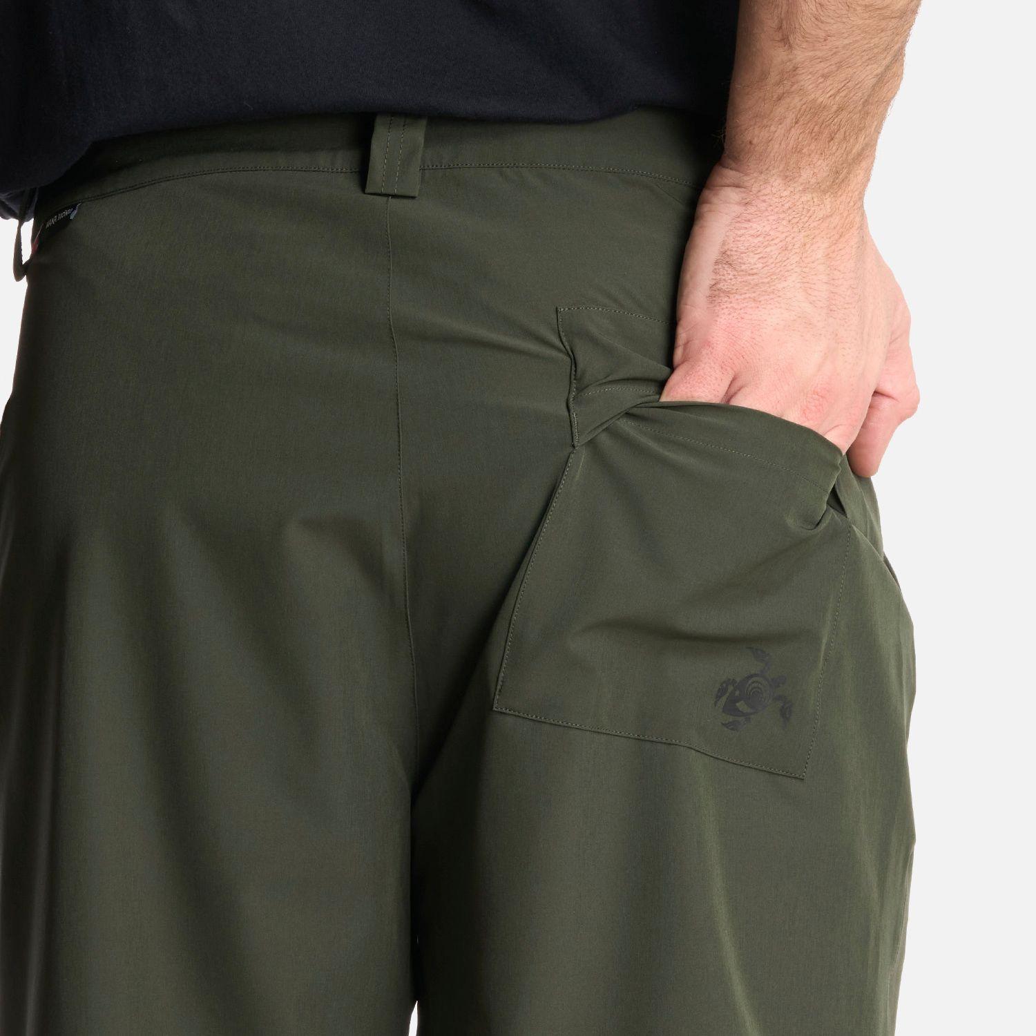 Short Hombre Encargo Verde Militar Haka Honu-5