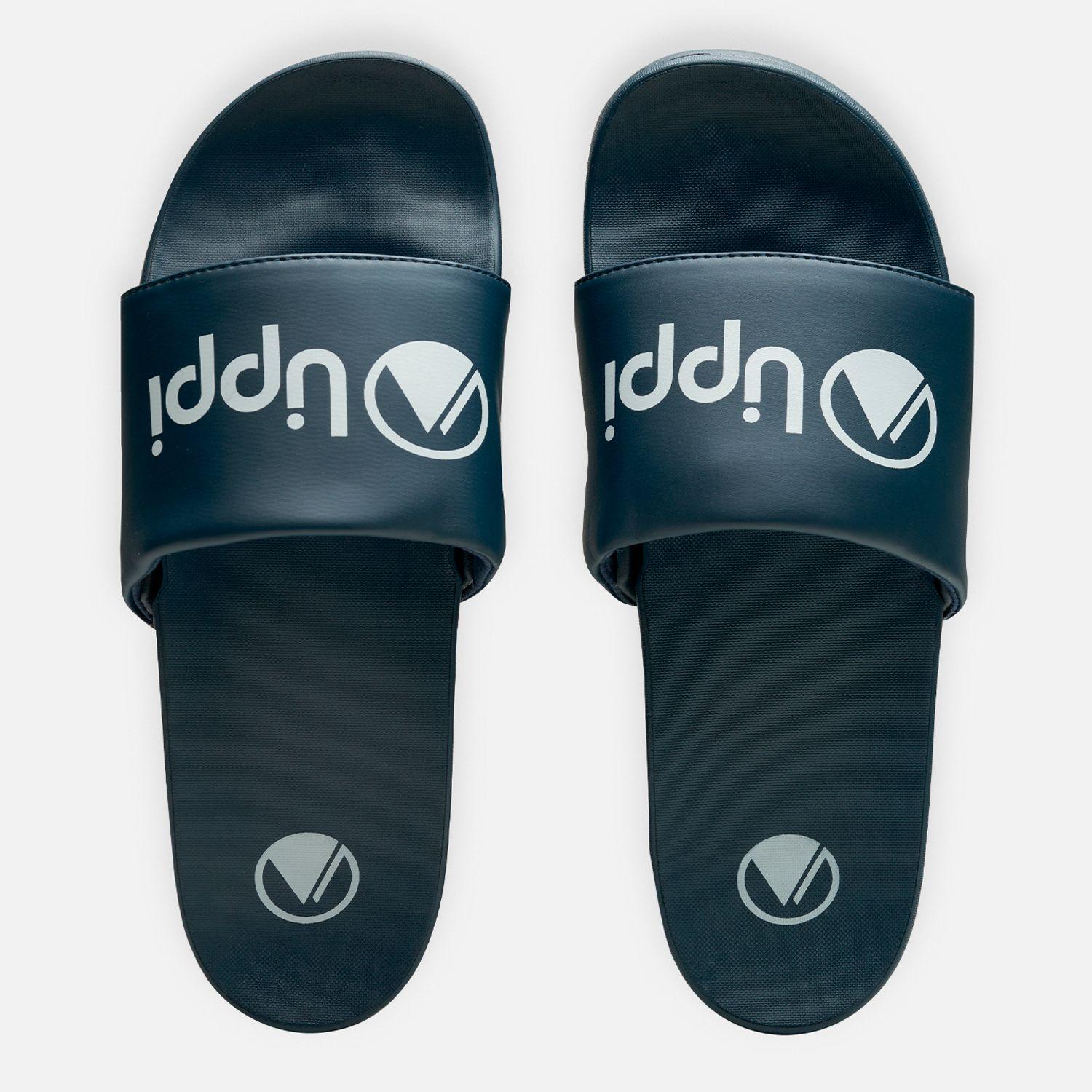 Sandalia Hombre Insigne Slide Azul Lippi-3