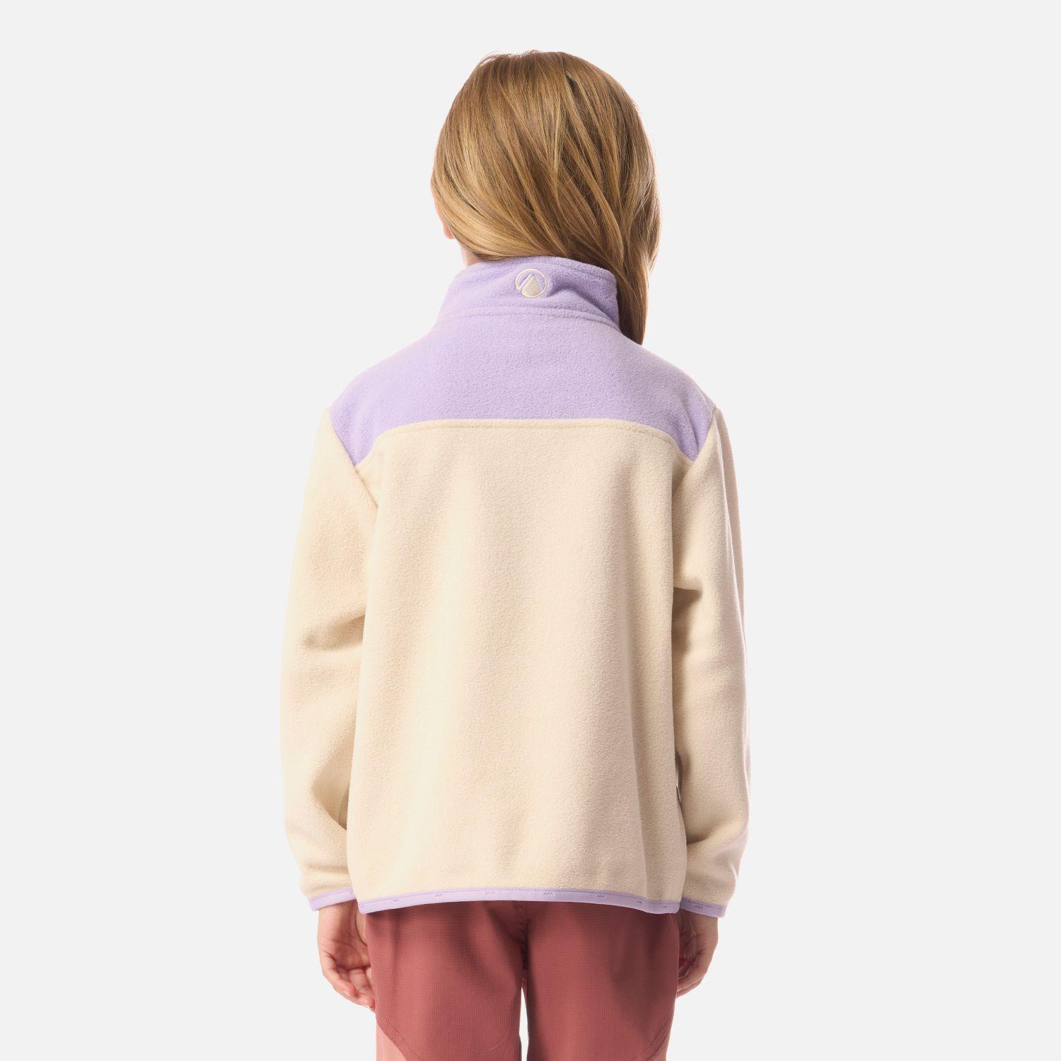 Polar Niña Forest 1/4 Zip Sweatshirt Beige Lippi I26-2