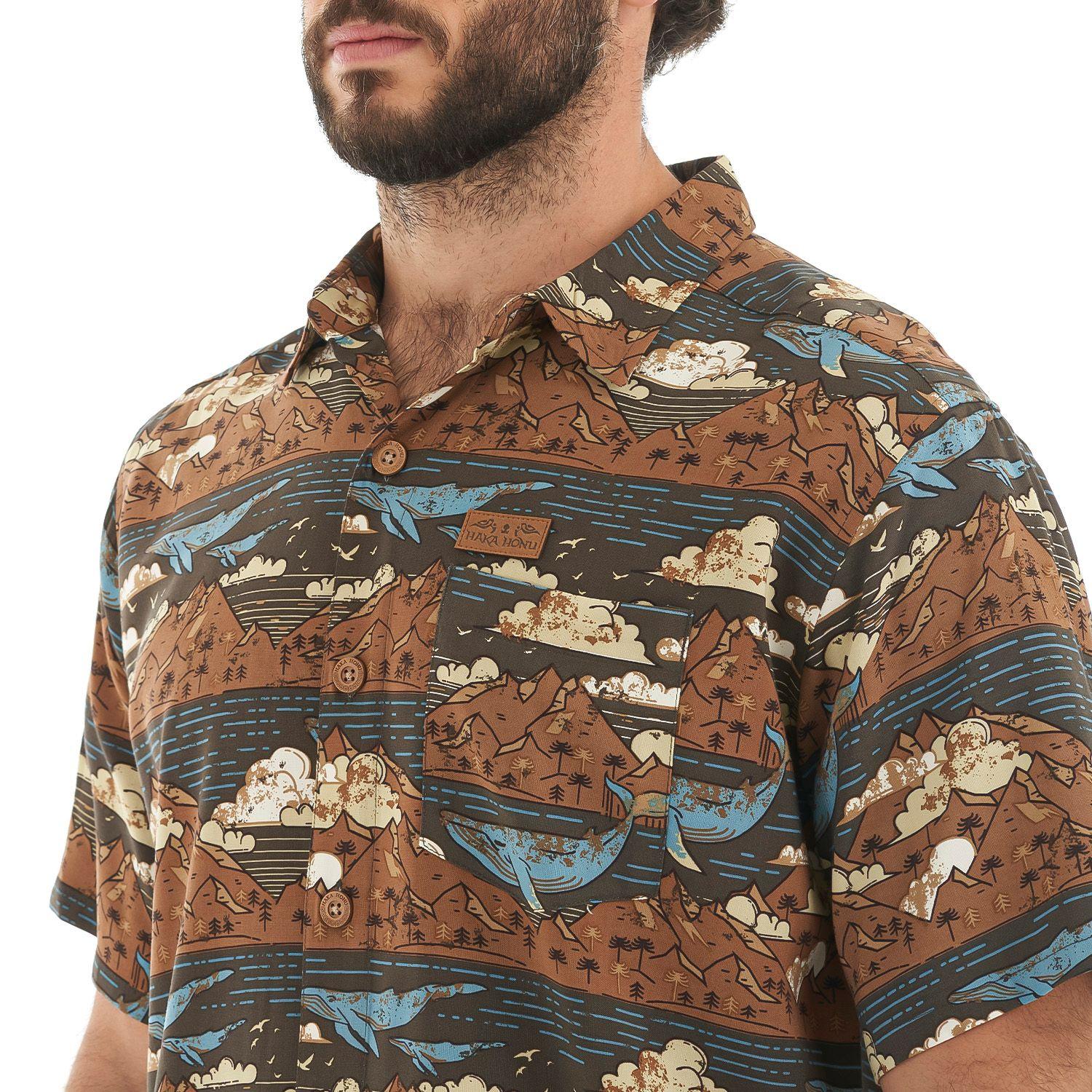 Camisa Hombre Anameizon Cafe Haka Honu V22-6
