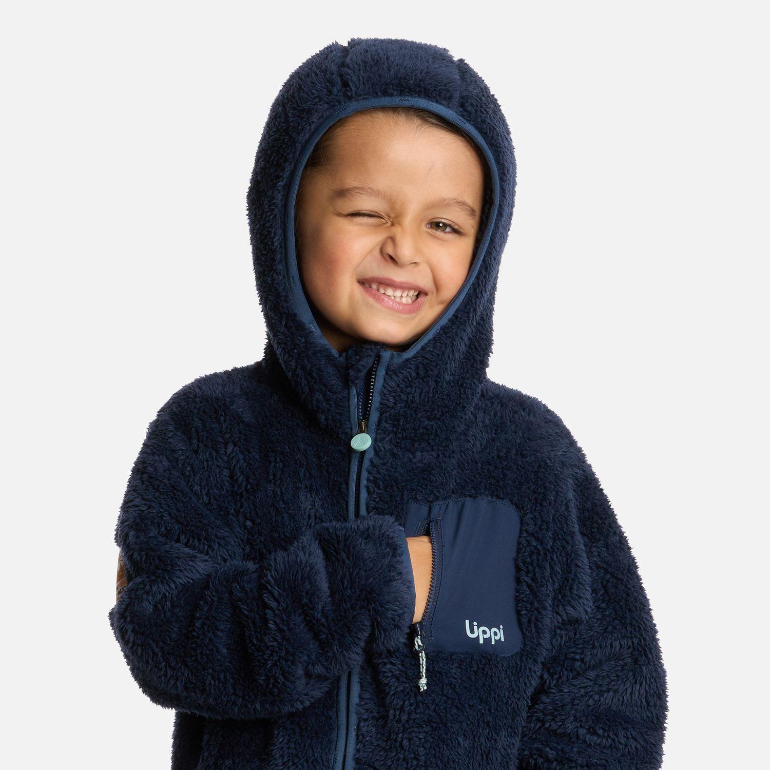 Polar Niño Bear Shaggy-Pro Hoody Azul Marino Lippi I25-3