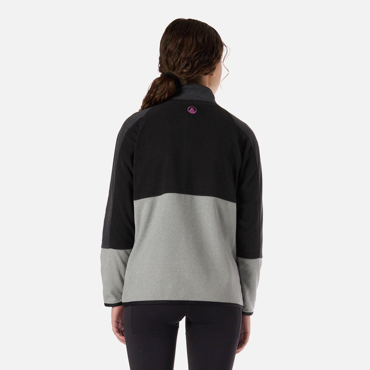 Polar Teen Girl Fireplace Full Zip Sweatshirt Negro Lippi V26-2